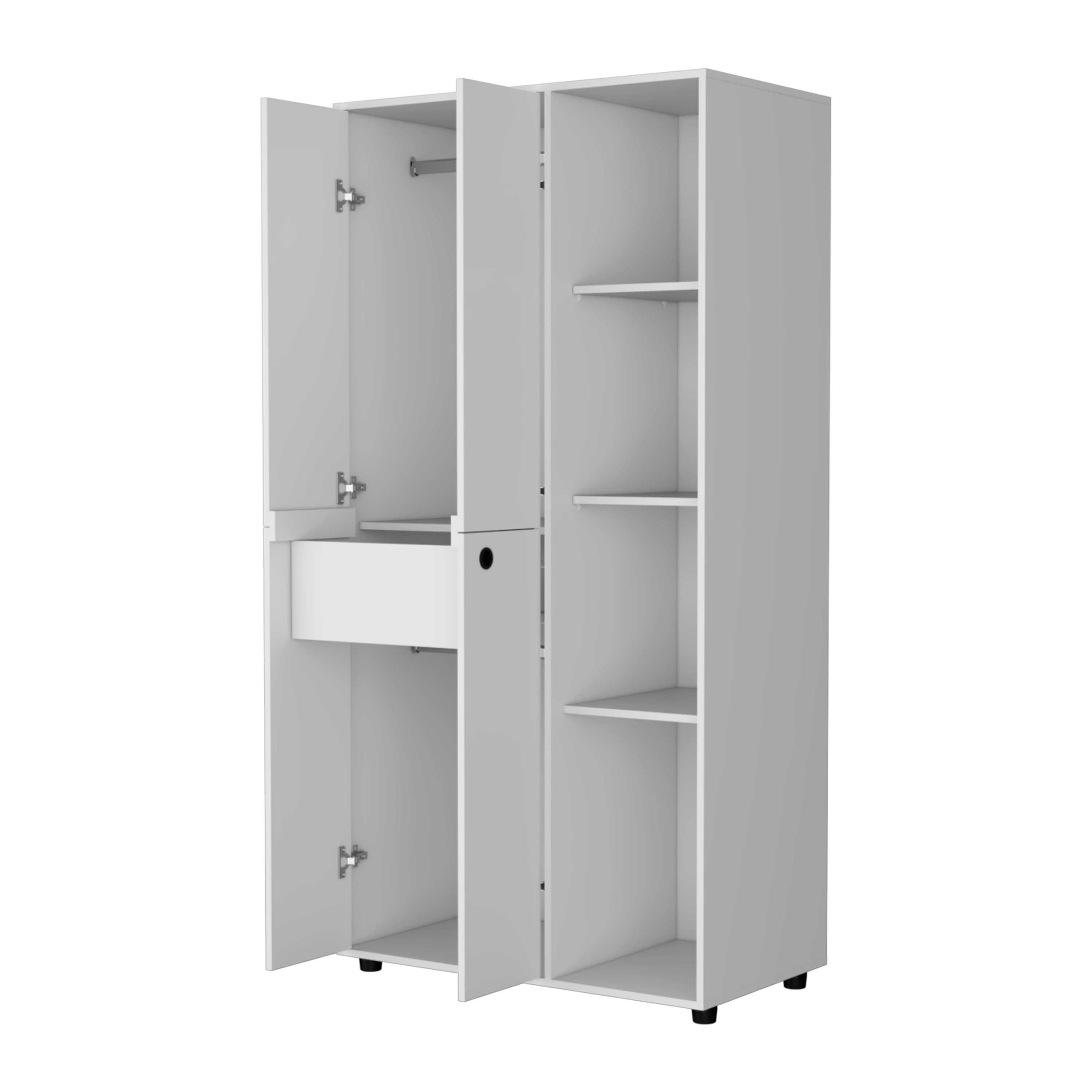 LOVMOR SF-J-B128S00127 Wood-Closet-Shelves - View #7