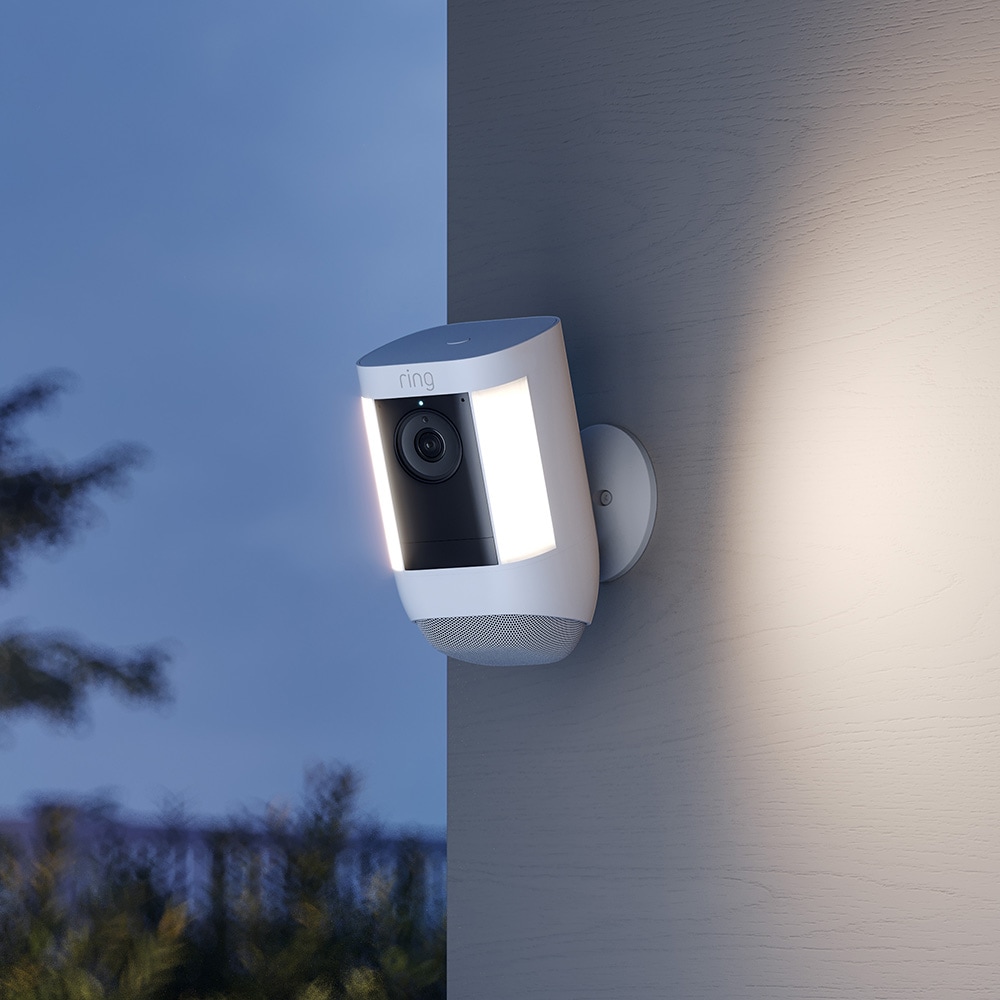 Official: Introducing Ring Spotlight Cam Pro, Solar  3D Motion  Detection, Two-Way Talk with Audio+, and Dual-Band Wifi (2022 release)-White