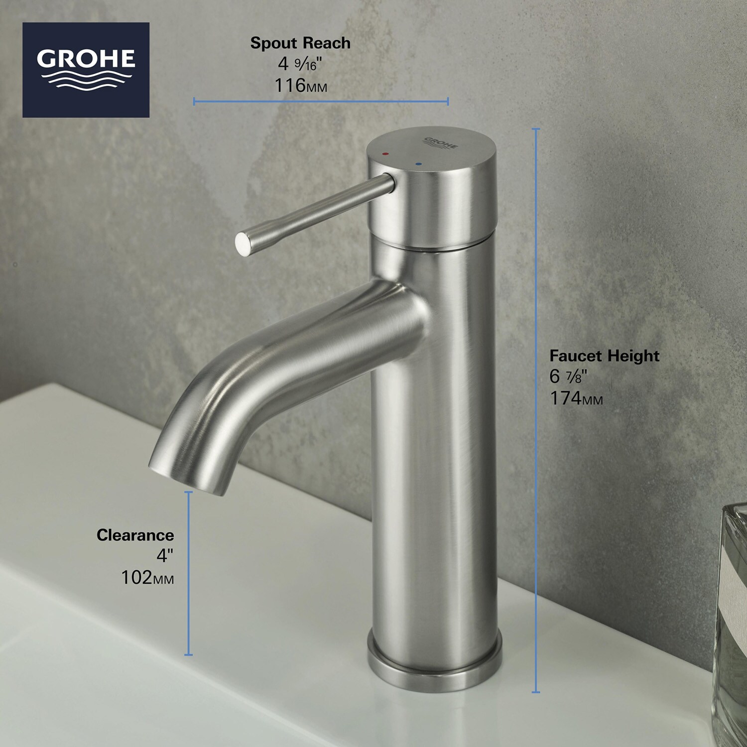 GROHE 32216A0A Lavatory-Faucets - View #6