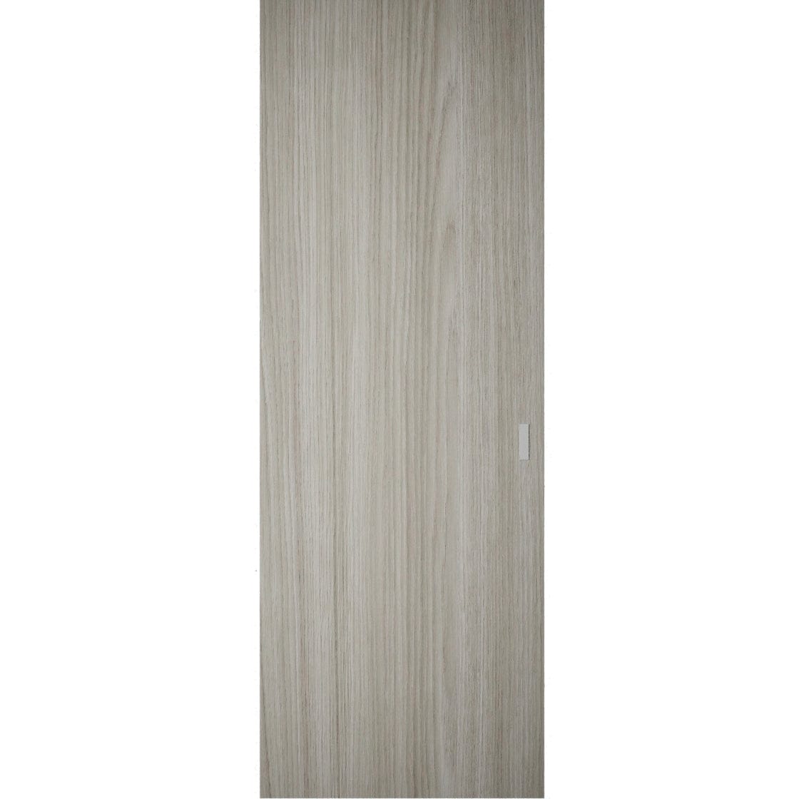 SARTODOORS BASIC3001HBDUFR2896 Hidden Barn - Basic 3001 Oak Franko - Wood Veneer Doors - Magic Concealed Sliding Set - 28 x 96