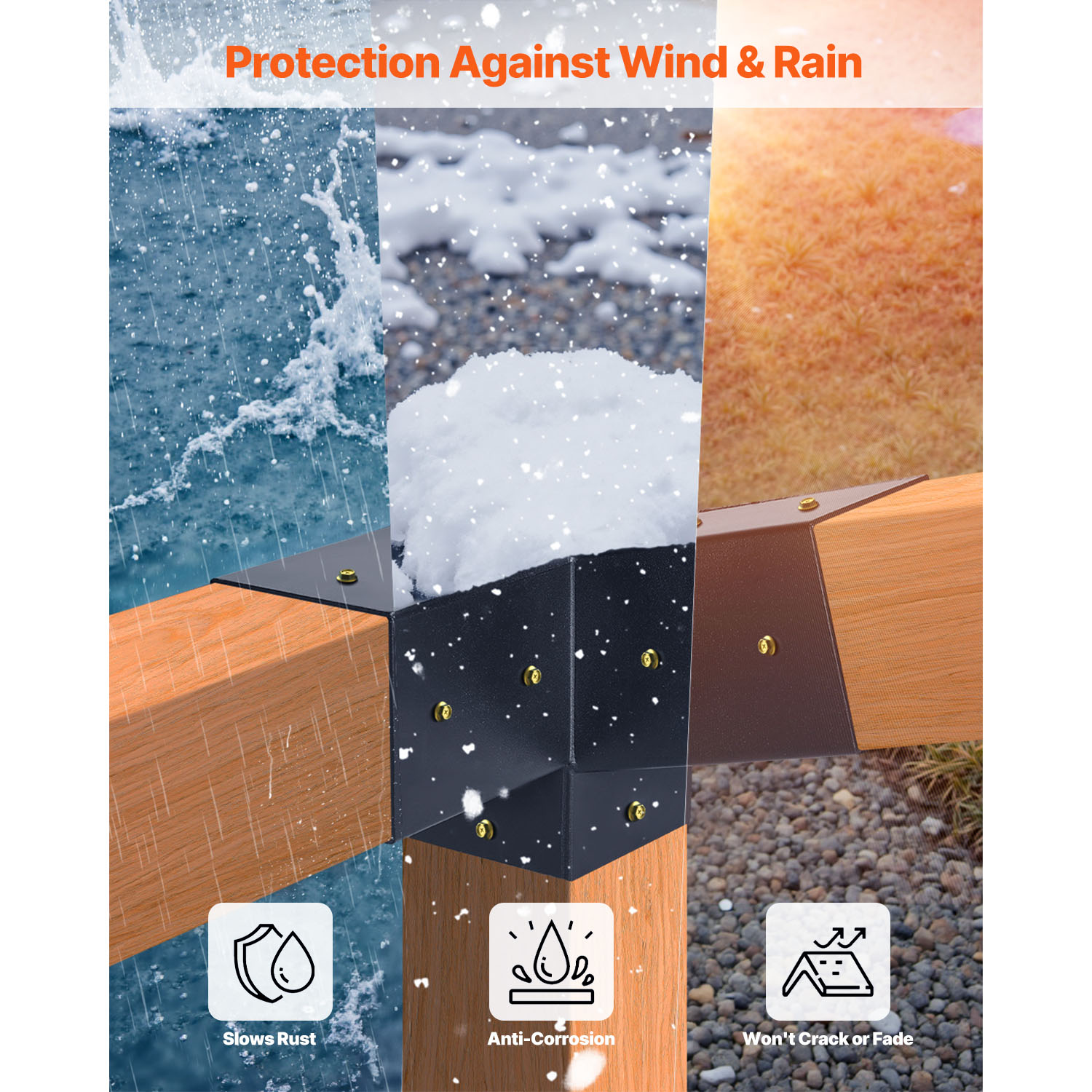 VEVOR LPJJTZ8PCS4XIW0UMV0 Pergola-Parts-Accessories - View #7