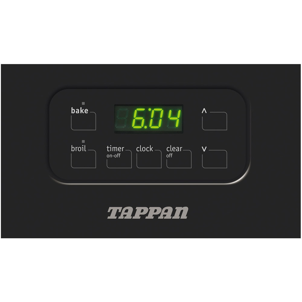 Tappan 30in 4 Burners 4.2cu ft Freestanding Natural Gas Range (Black