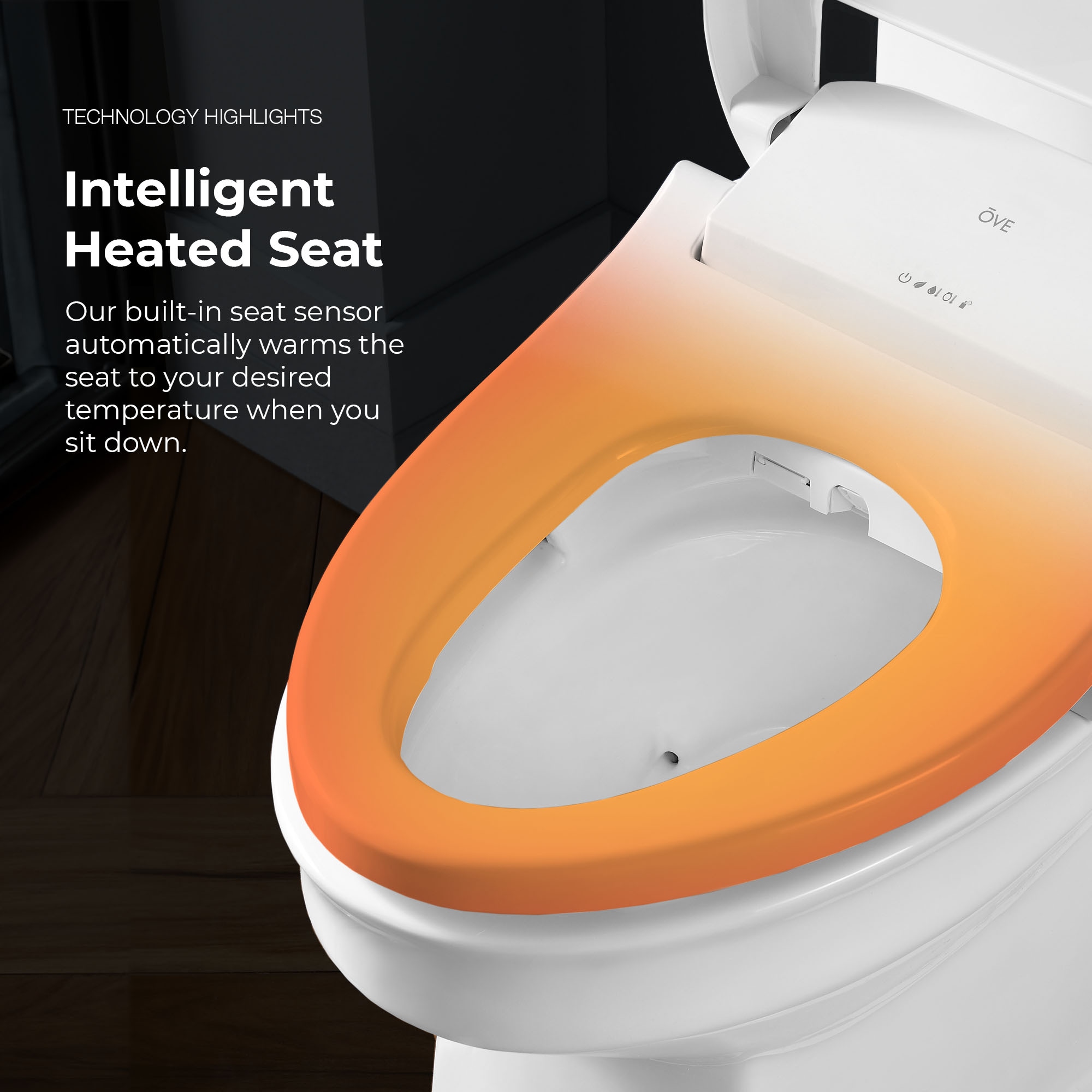 OVE Decors CALERO-STS Bidet-Toilet-Seats - View #6