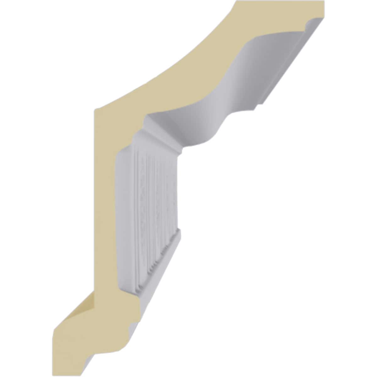 Ekena Millwork MLD04X02X05ED-CASE-8 Crown-Moulding - View #2