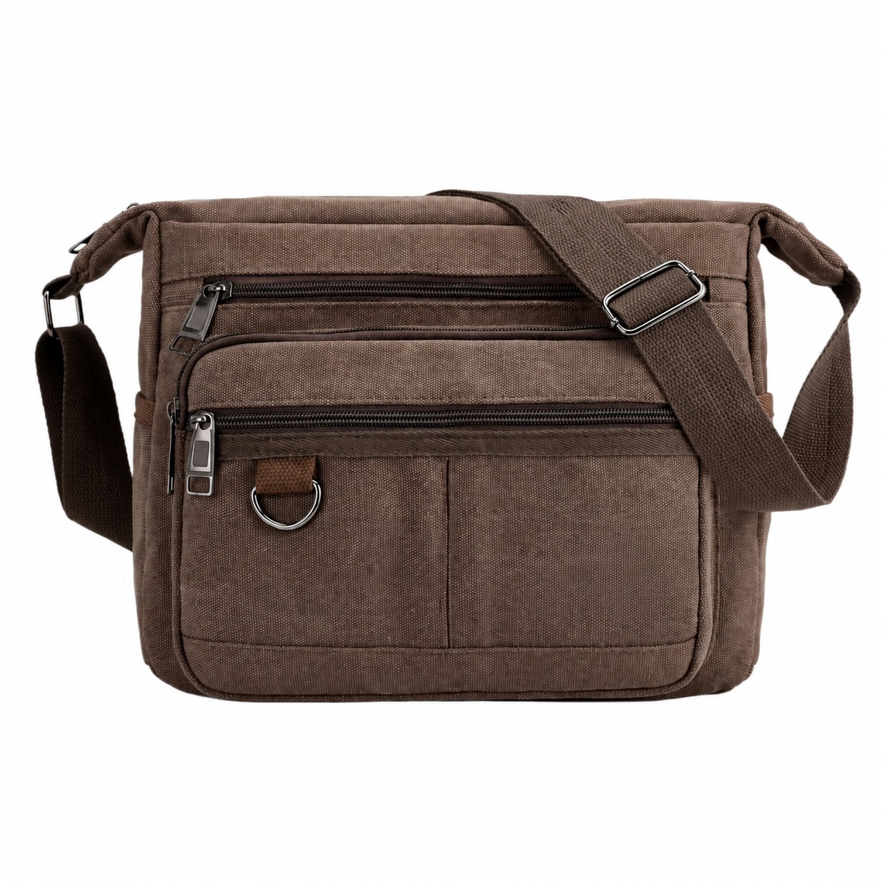 SenQWFa  Rfid Crossbody Messenger Bag with Water Bottle Holders 13 inch Laptop Shoulder Bag Sling Satchel Purse with Built-in Wallet