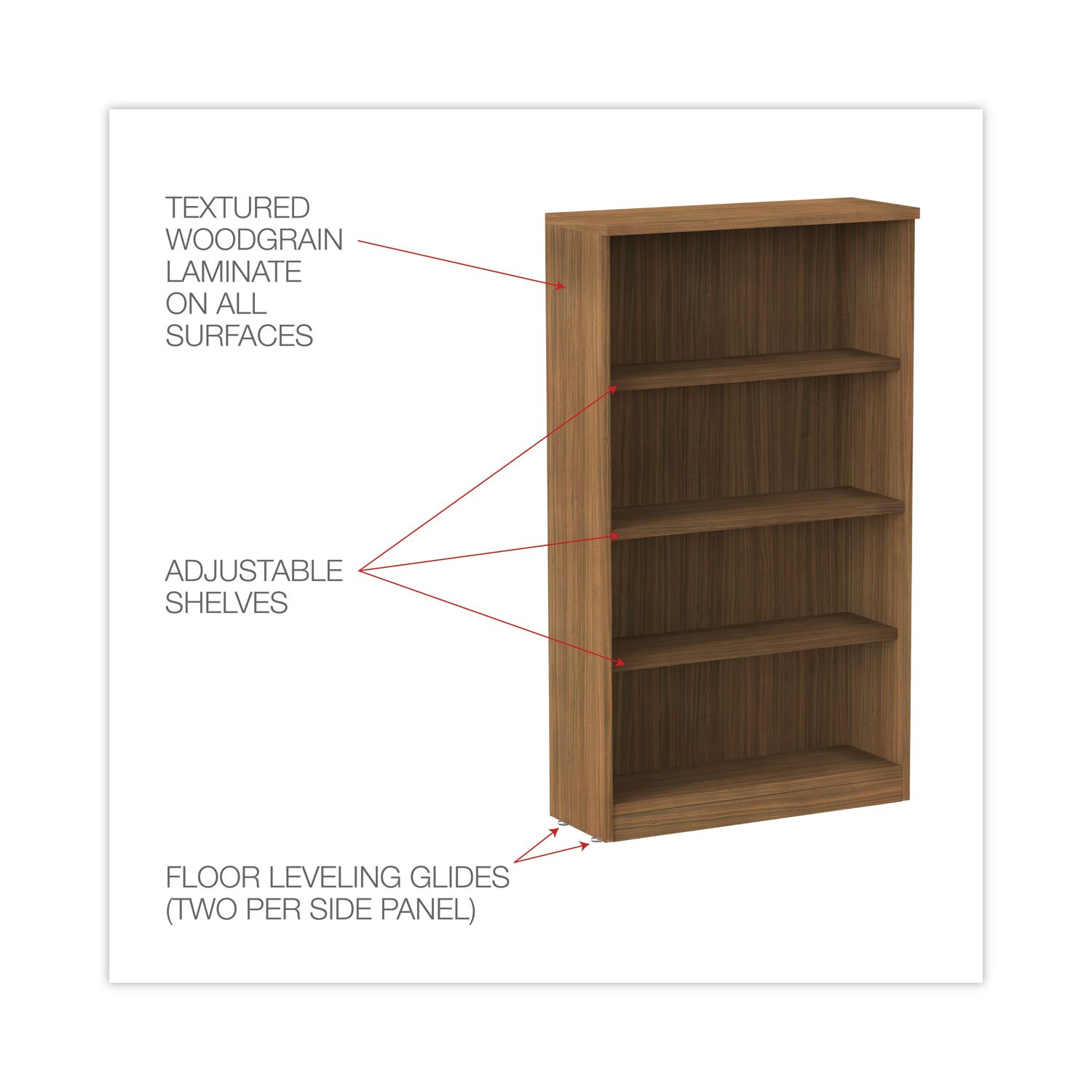 Alera ALEVA635632WA bookcases - View #3