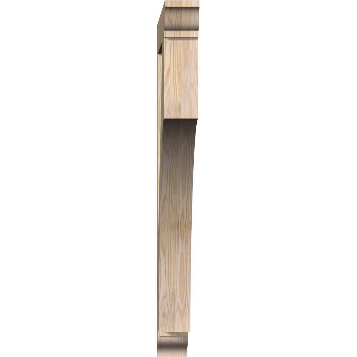 Ekena Millwork BKT04X38X44WTL01RDF Exterior-Brackets-Braces - View #2