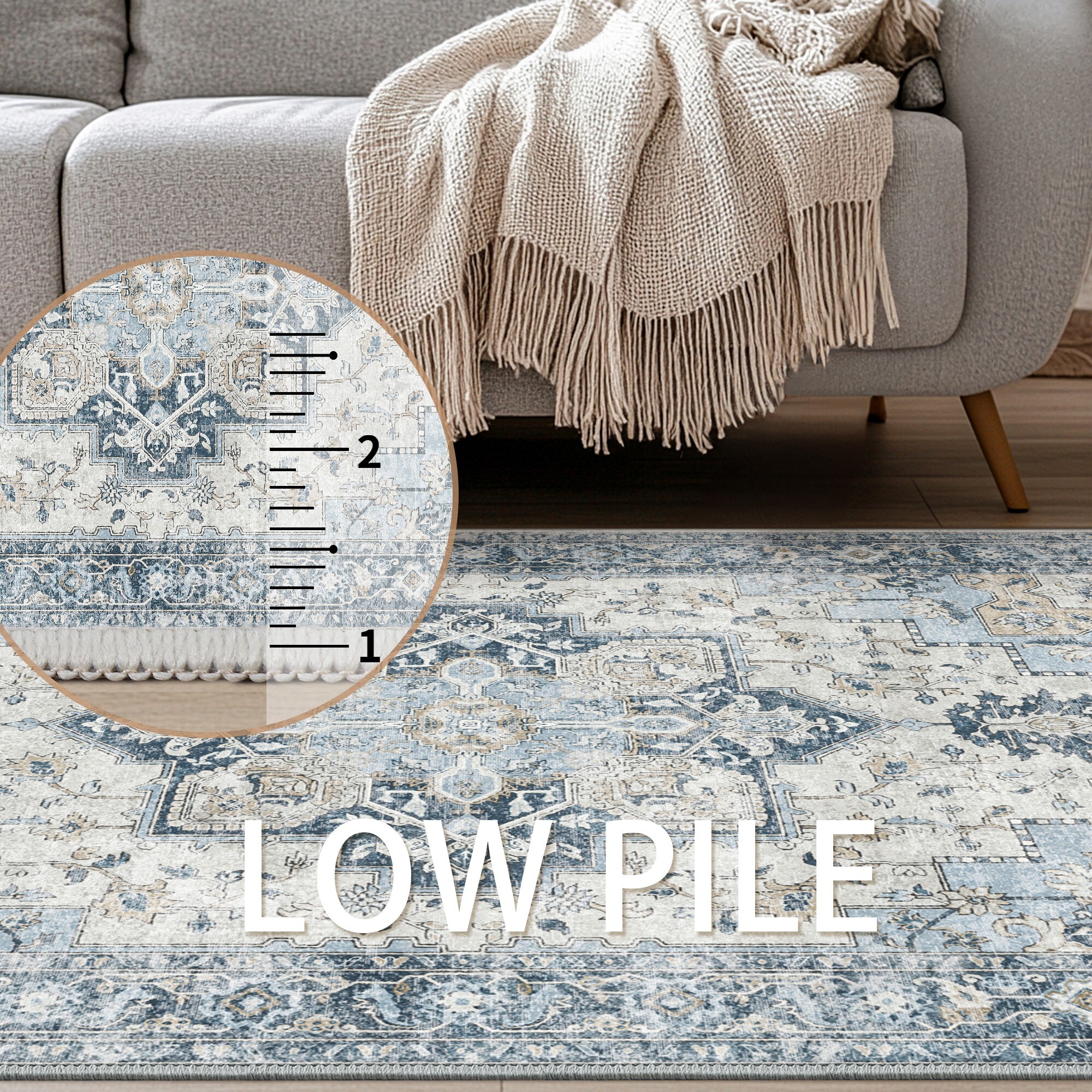 BAVNI AR1005-BLUE-2.5X8 rugs - View #7