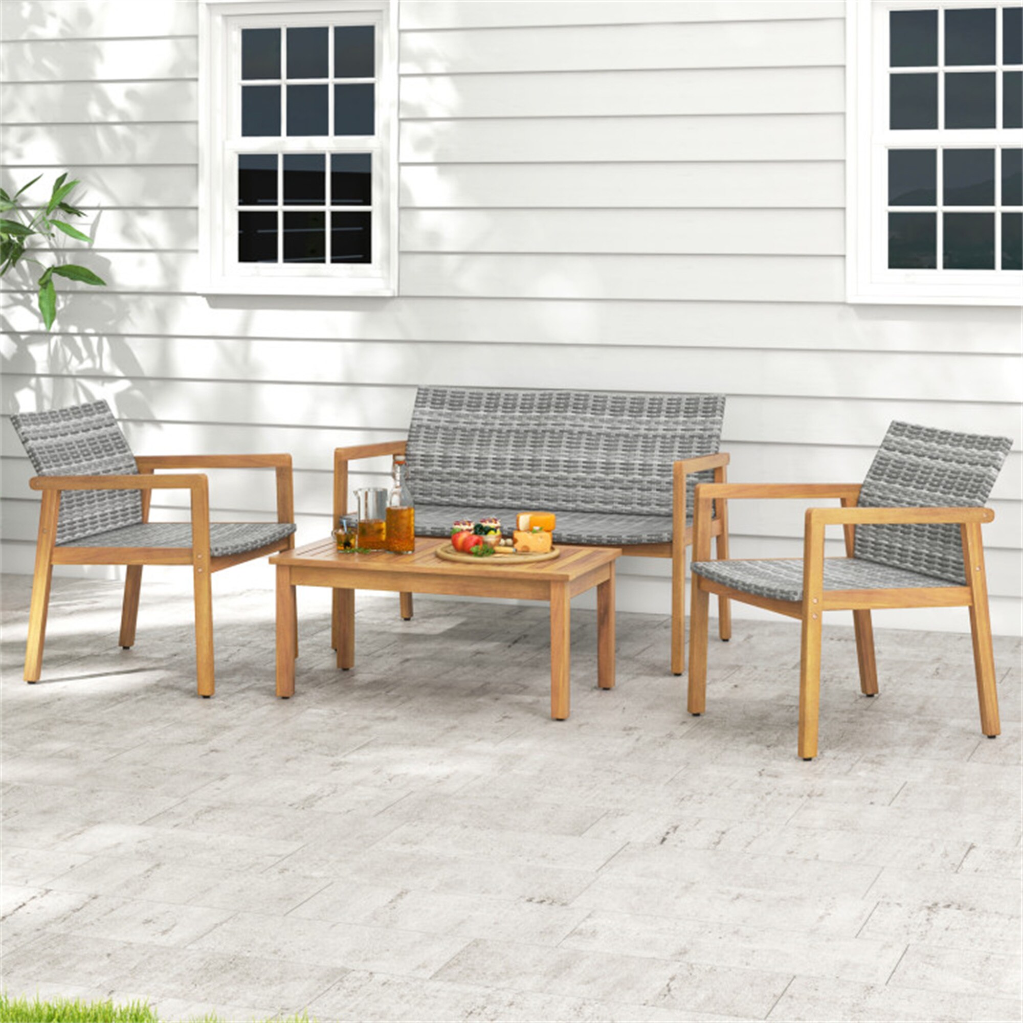 BABOOM BOM-72252WH-CO Patio-Conversation-Sets - View #5