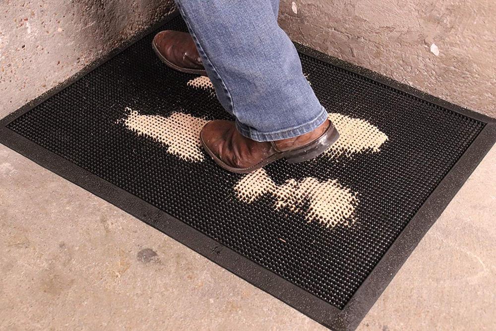 Fingertip, Outdoor Scraping Rubber Doormat