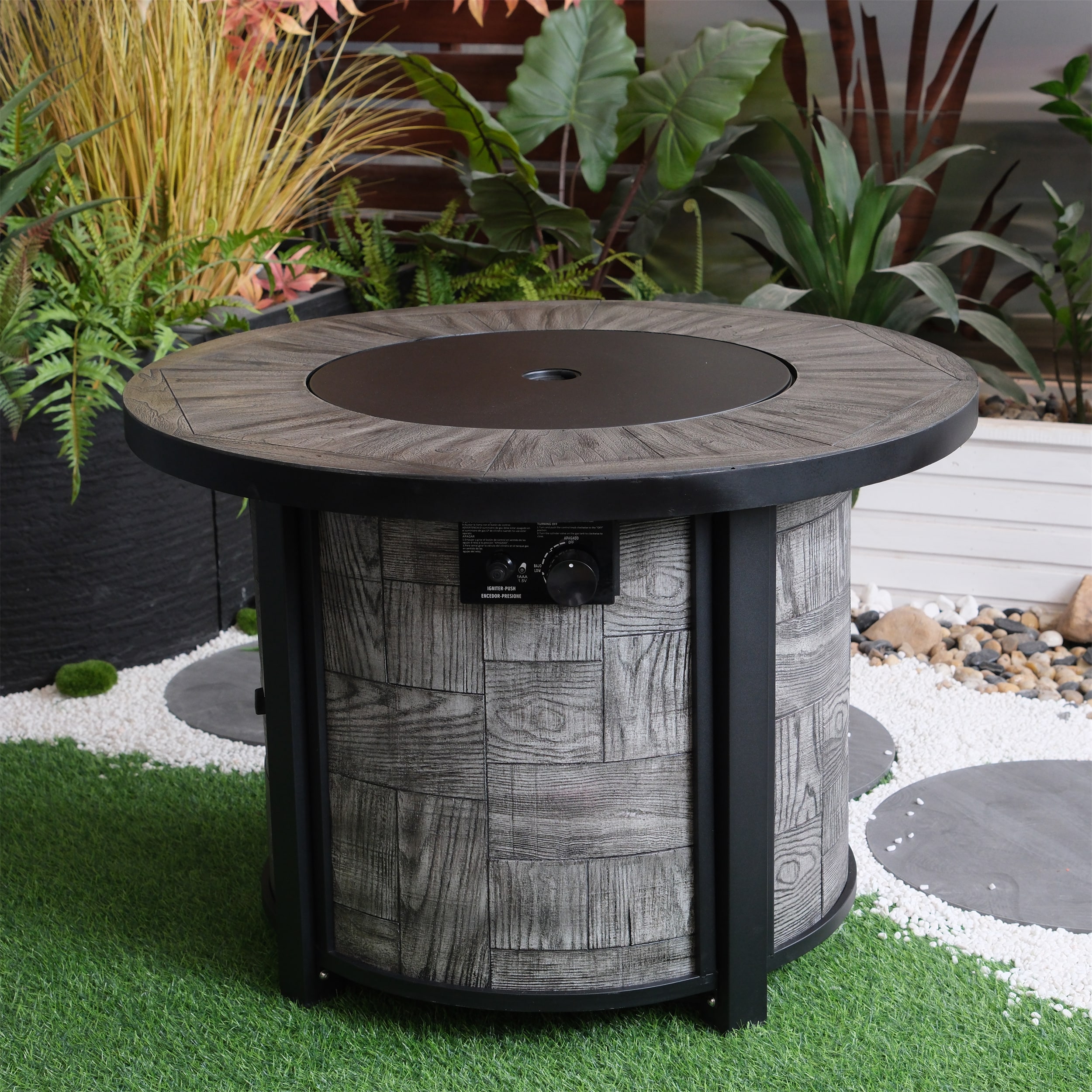 GDFStudio 326190 Outdoor-Gas-Firepits - View #2