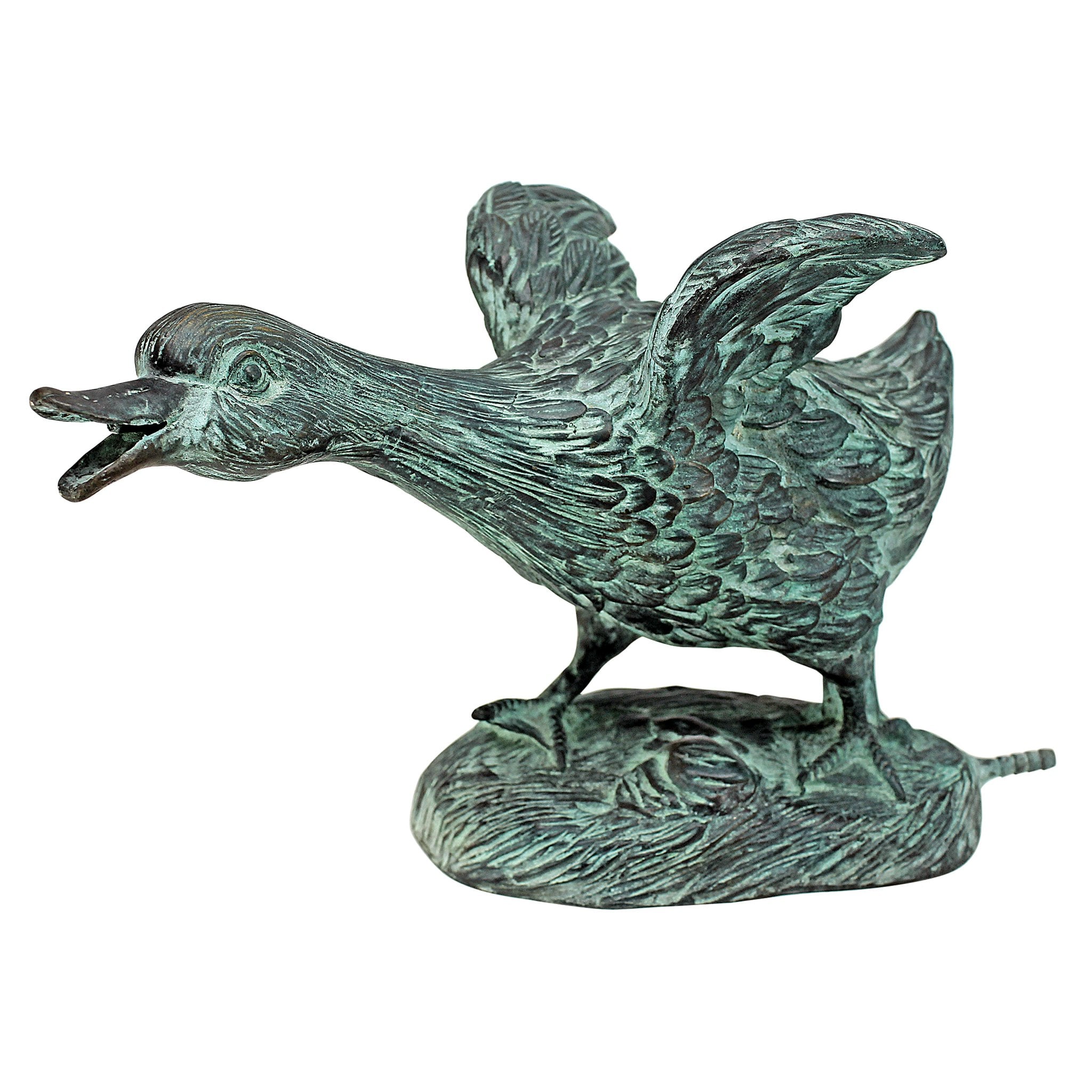 Design Toscano SU1018 7.5-Inches H x 7-Inches W Green Animal Garden Statue