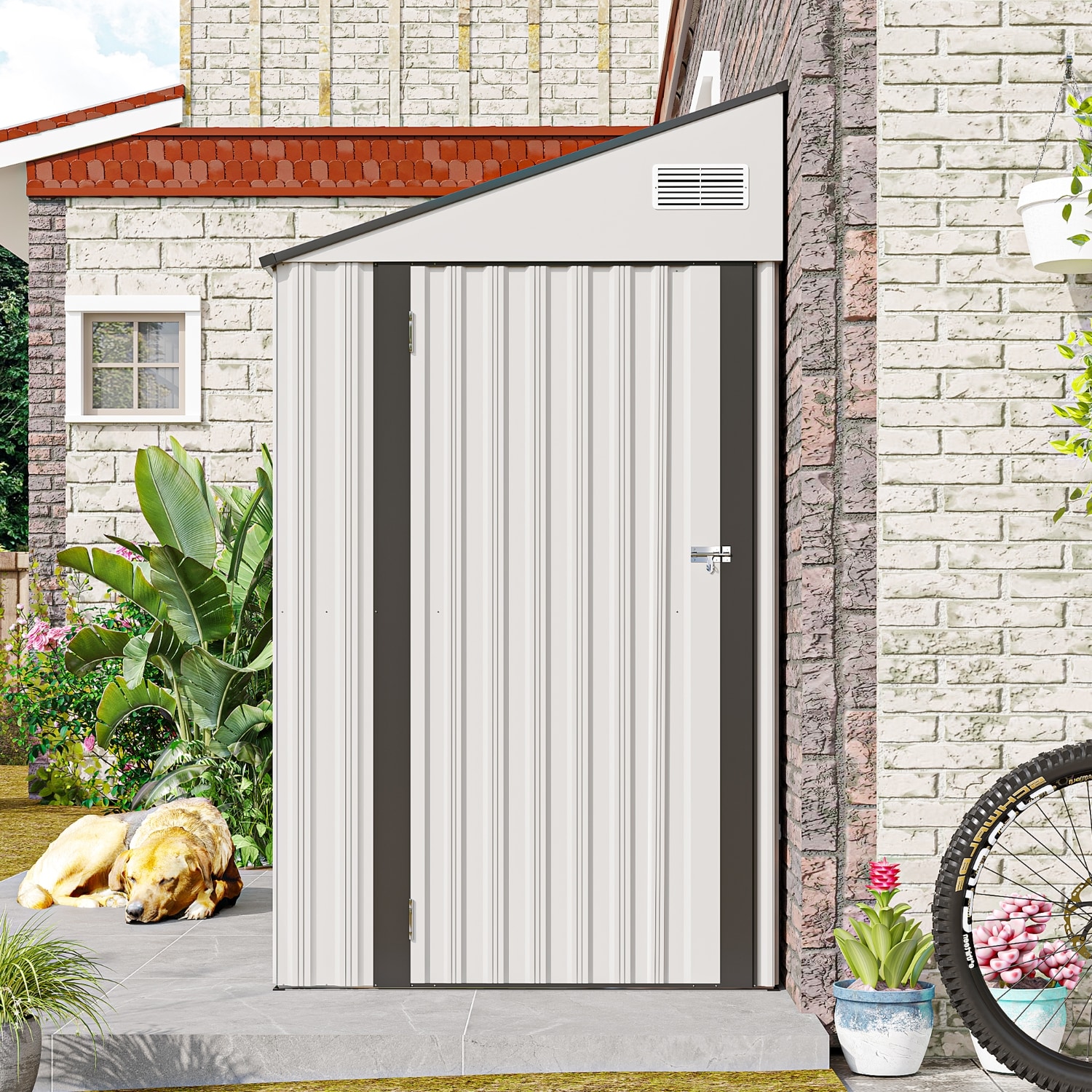Wooakway FXLS0605-605A37 Metal-Storage-Buildings-Sheds - View #3