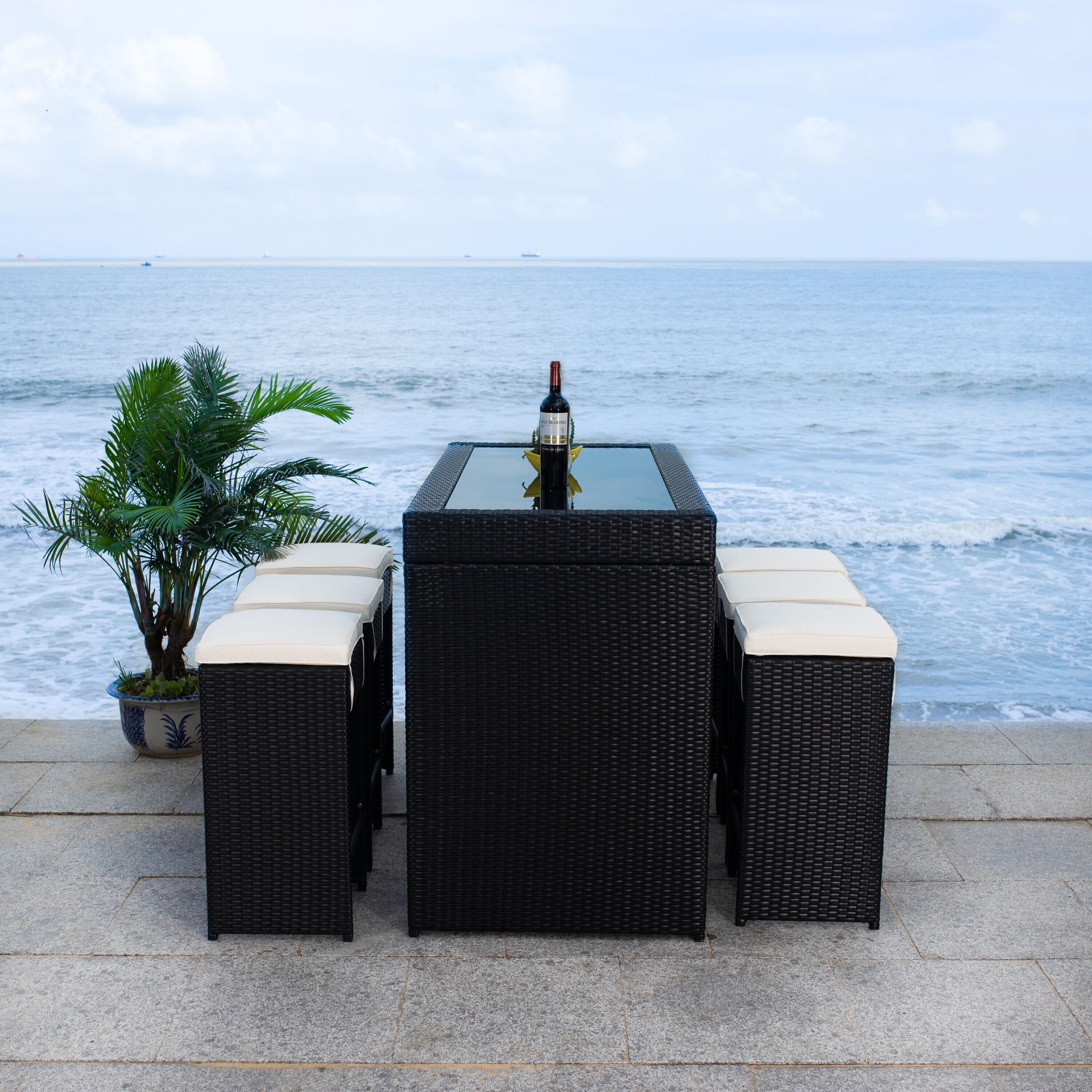 Safavieh PAT7502A Patio-Conversation-Sets - View #3