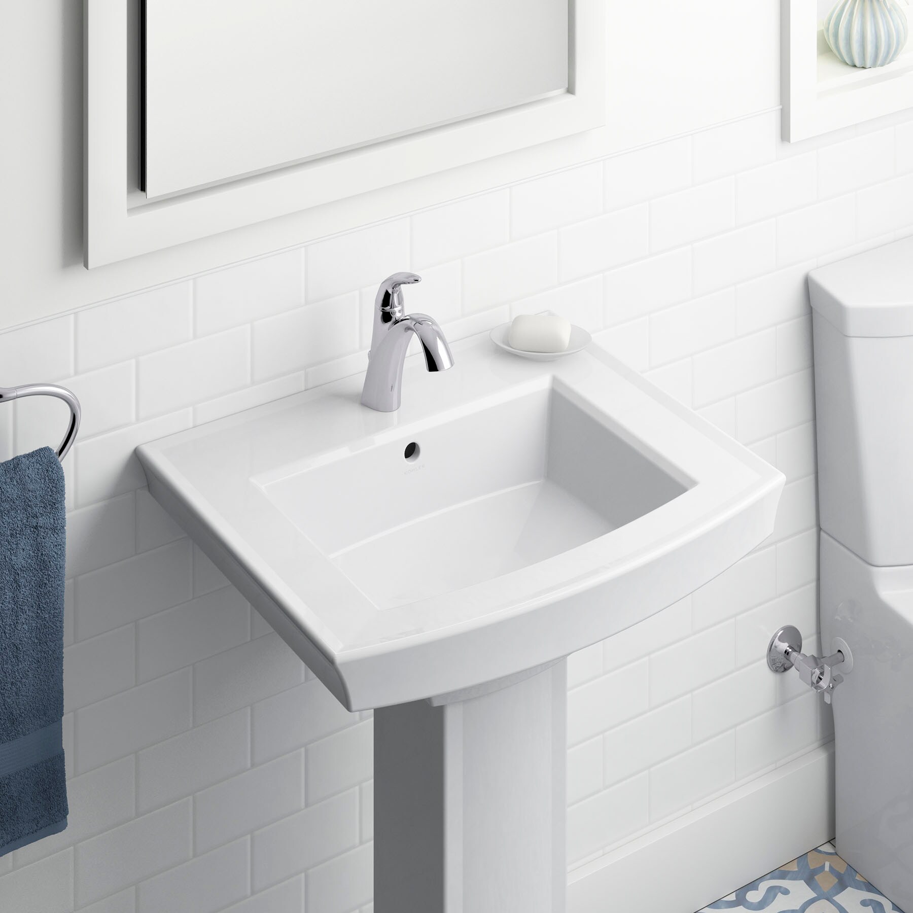 KOHLER 2358-1-0 Complete-Pedestal-Lavatories - View #5