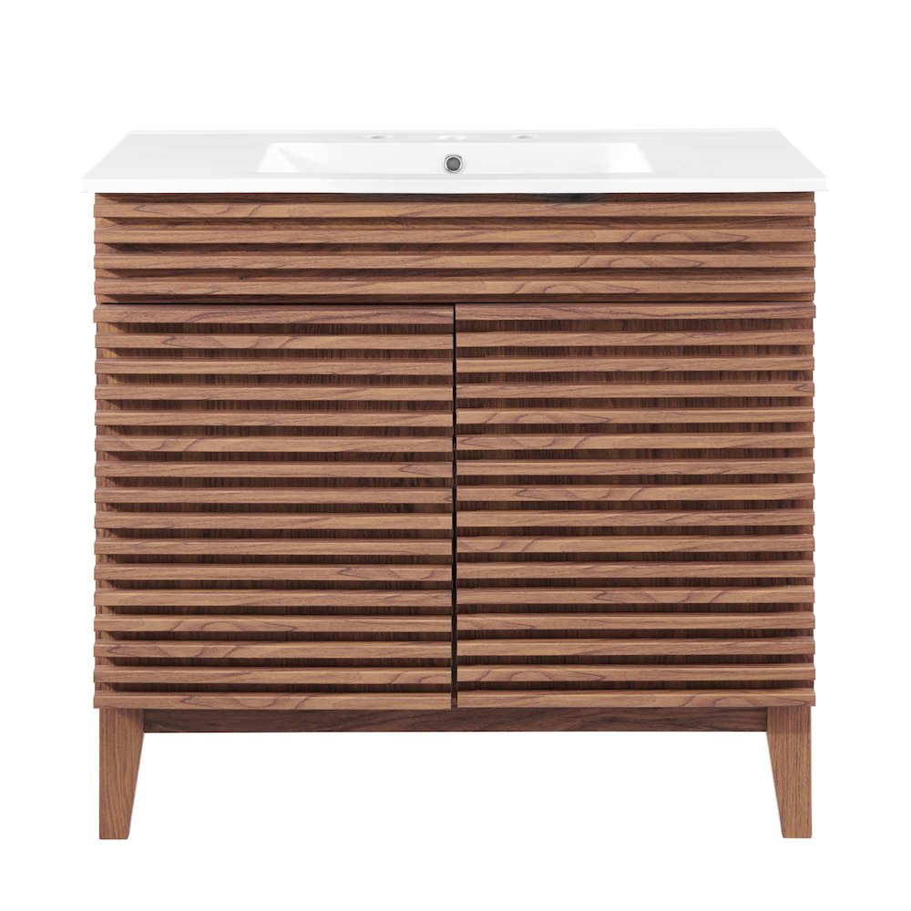 Modway EEI-4437-WAL-WHI Bath-Vanity-Combo - View #3