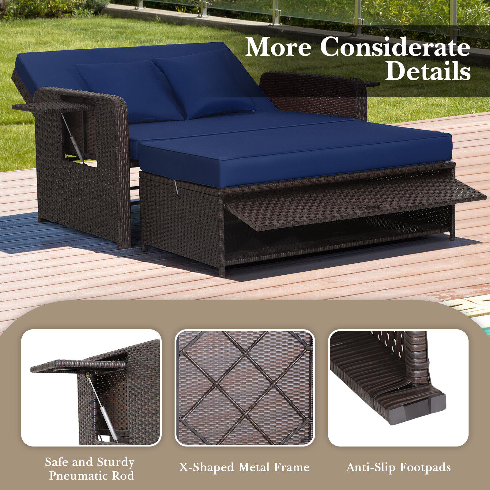 Volenca VOL-BD036T Patio-Sofas-Daybeds - View #7