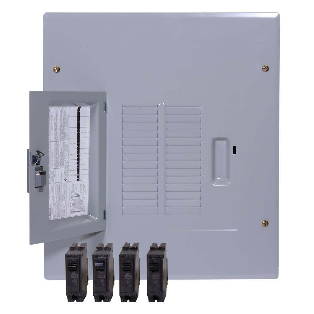 GE TLM1212CCU2K PowerMark Gold 125-Amp 14-Spaces 24-Circuit Indoor Convertible Main Lug Load Center (Value Pack)
