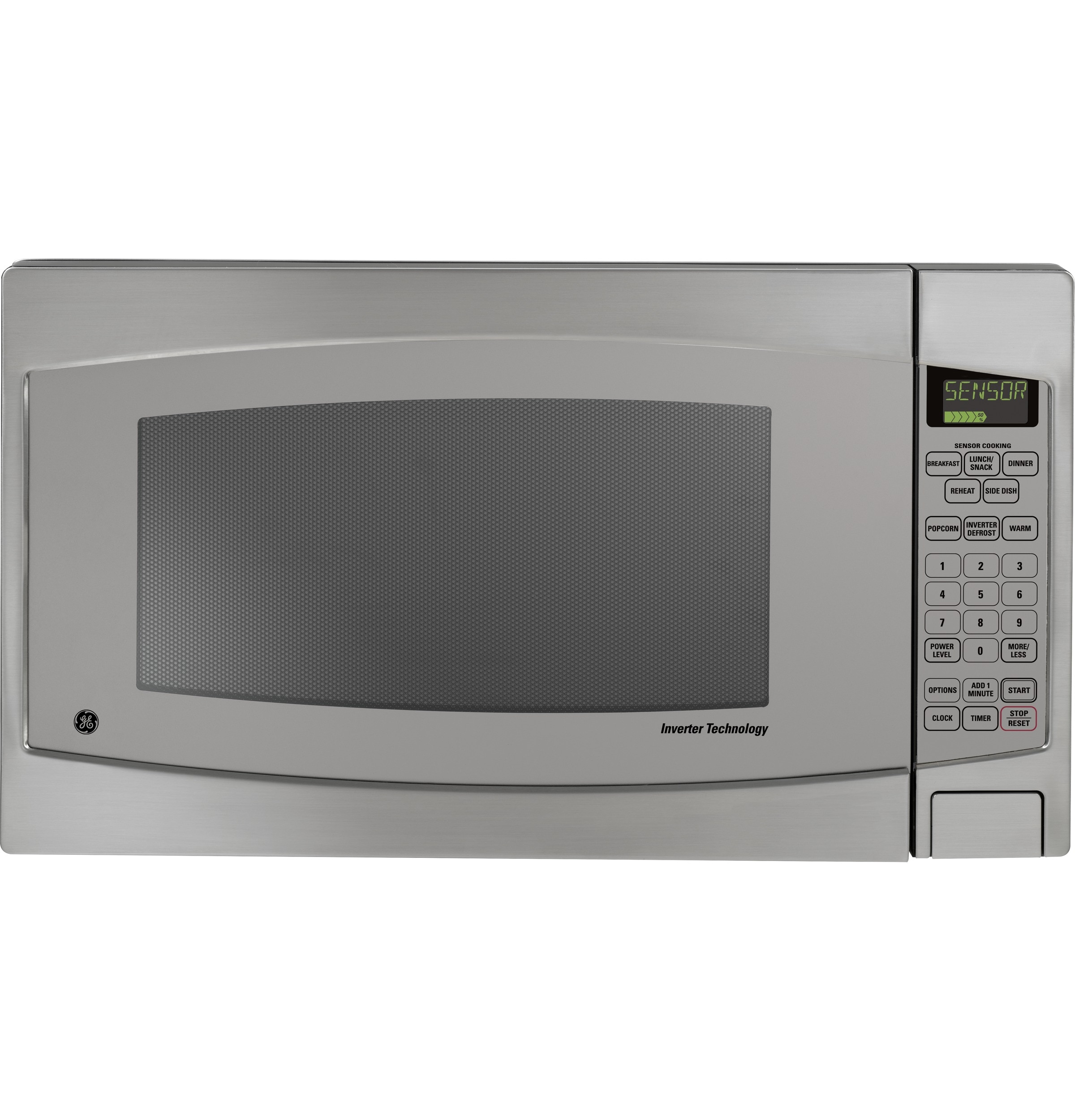 G.E. JES2251SJ Profile 2.2 Cu. ft. 1200W Stainless Counter Top Microwave Oven