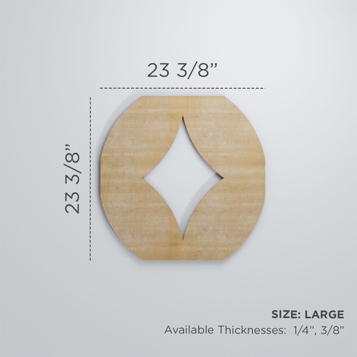 Ekena Millwork WALW24X24X0250GSHCH Wall-Panels - View #3