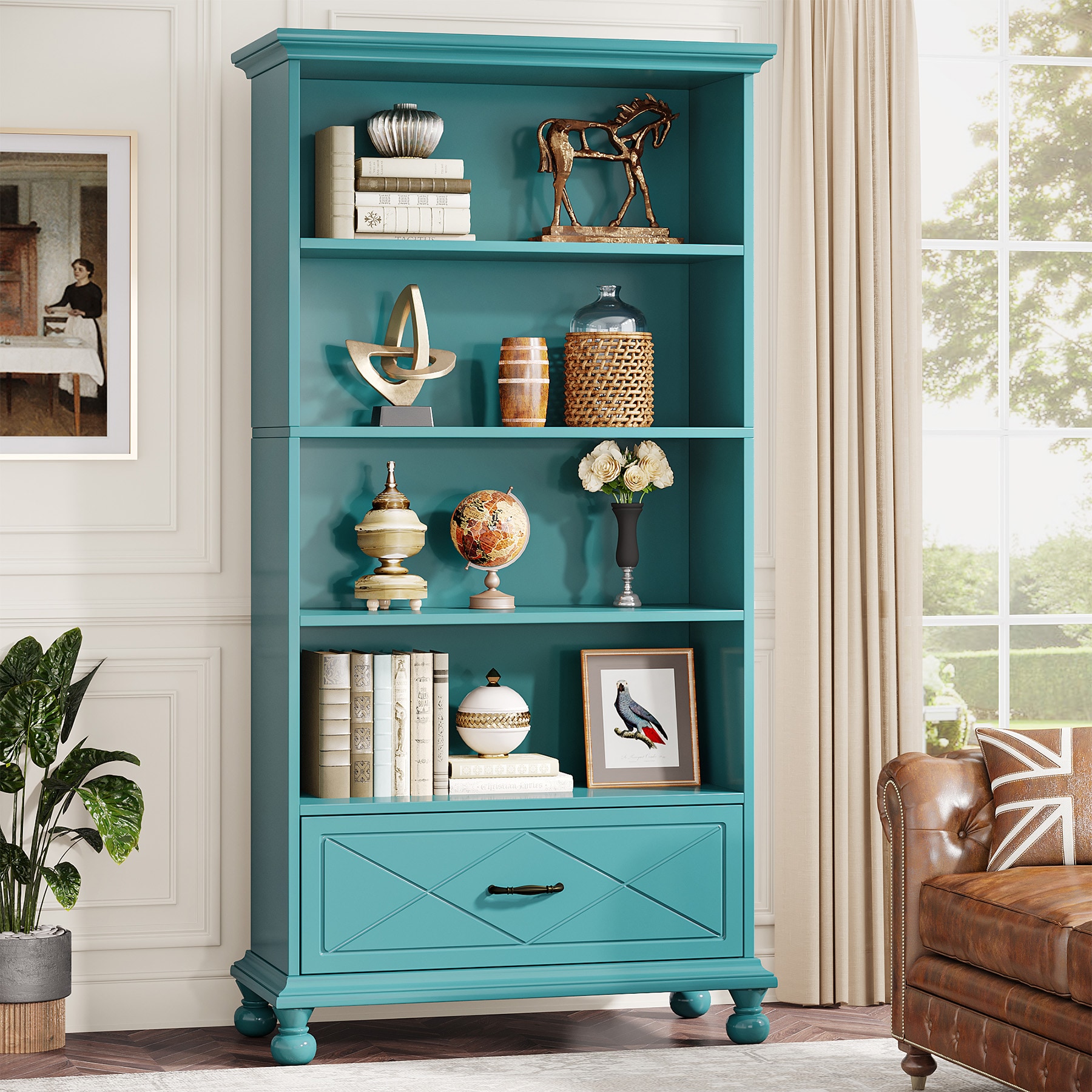 Tribesigns HOGA-NY085 bookcases - View #2