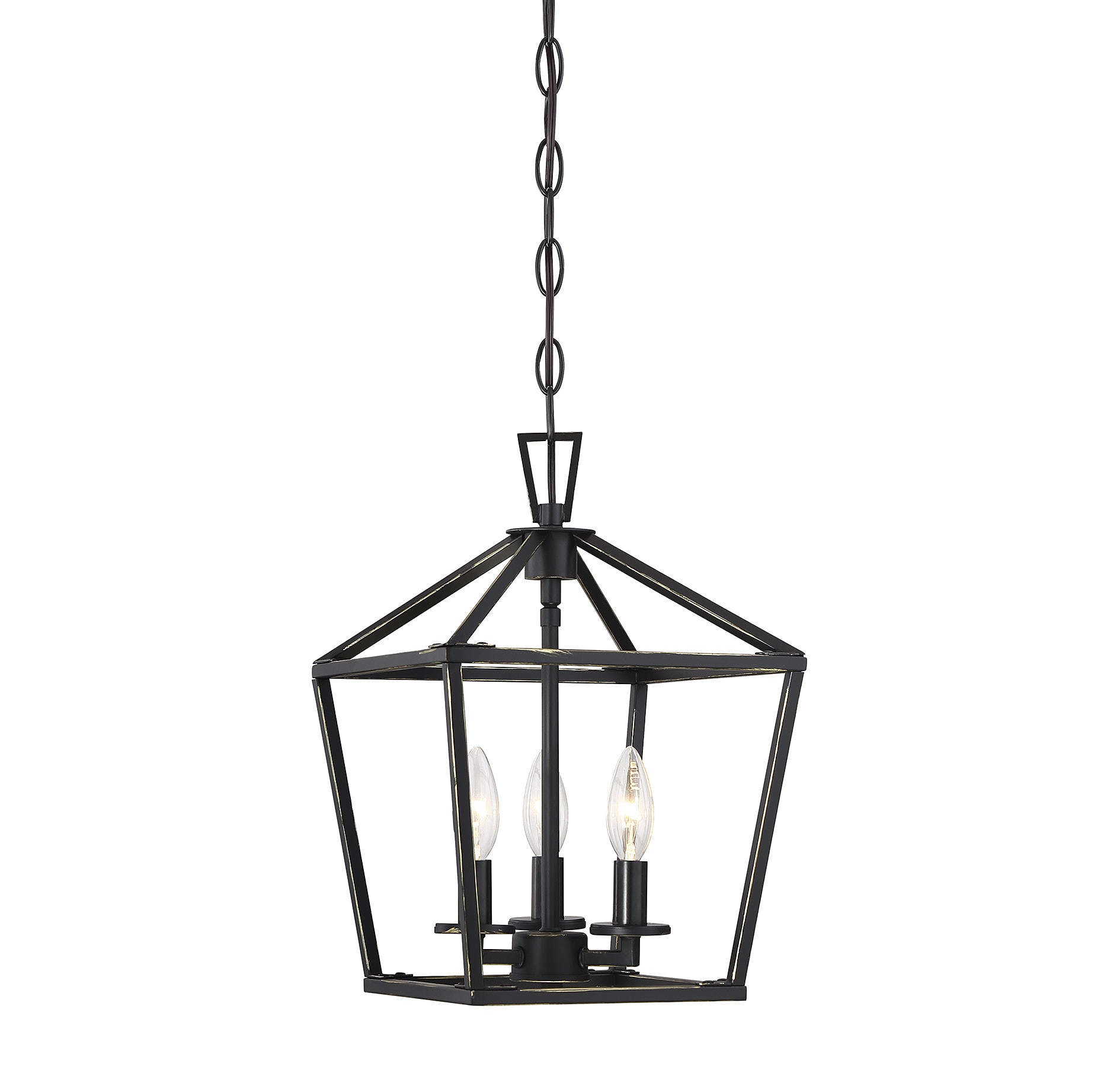 Savoy House Essentials 3-320-3-44 Townsend 3 -Light Classic Bronze Transitional Geometric Medium Hanging Pendant light