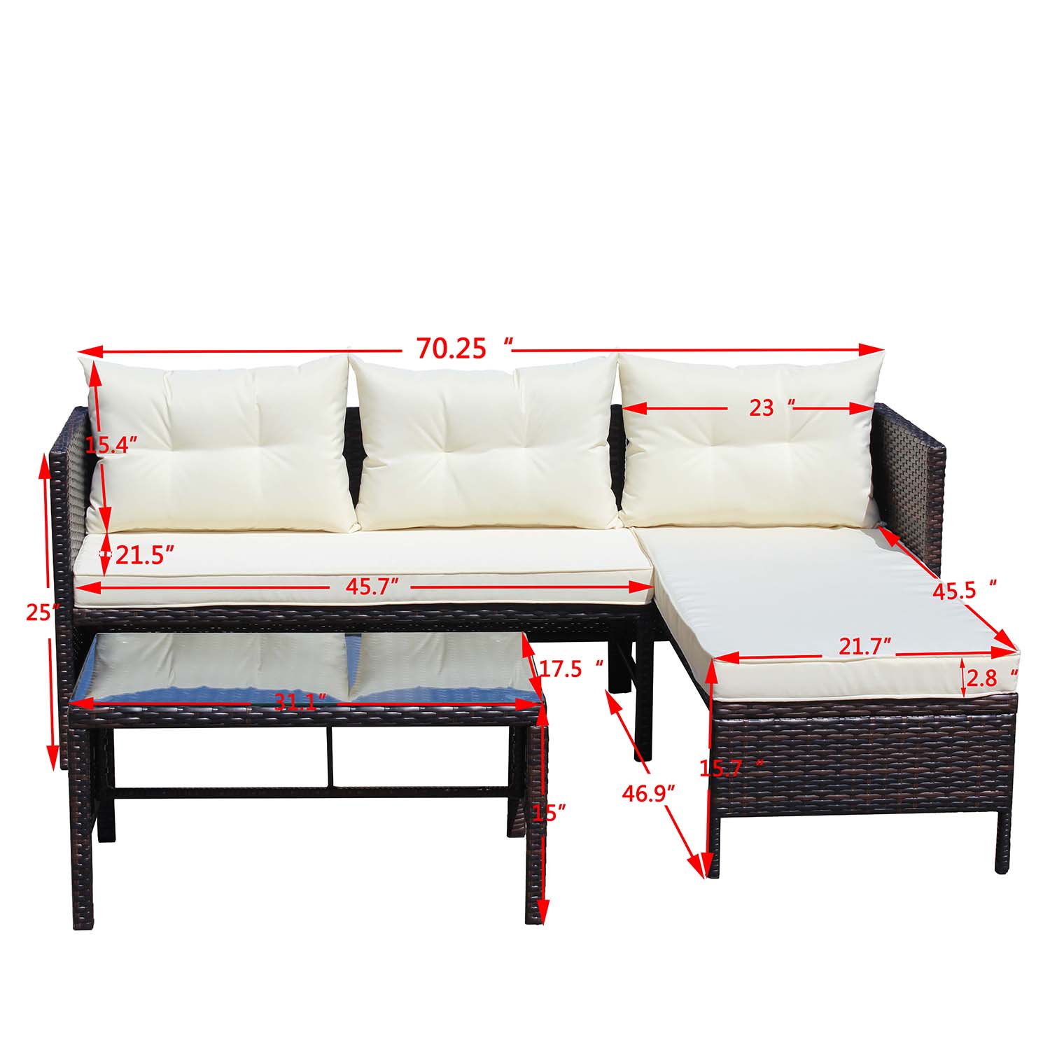 SINOFURN SYA690033BG Patio-Sofas-Daybeds - View #8