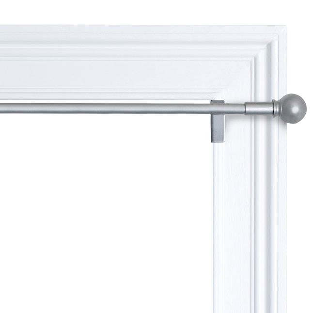 Steel Tension Curtain Rod, What Size Curtain For 48 Inch Window