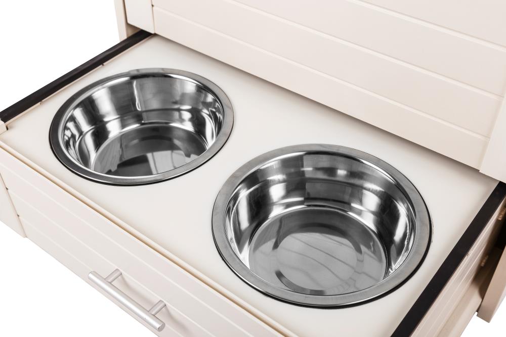 New Age Pet 48-oz Stainless Steel Dog Bowl(s) with Stand (2 Bowls