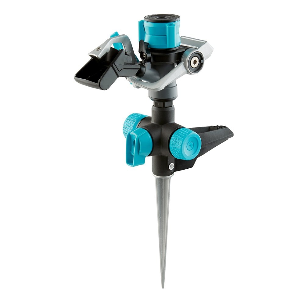 Gilmour -  Hybrid Impact Spike Sprinkler 832033-1001 Medium-Duty 360 Adjustable