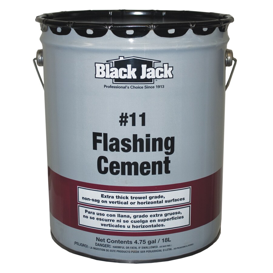 BLACK JACK 6237-9-30 4.75-gallon Waterproof Cement Roof Sealant