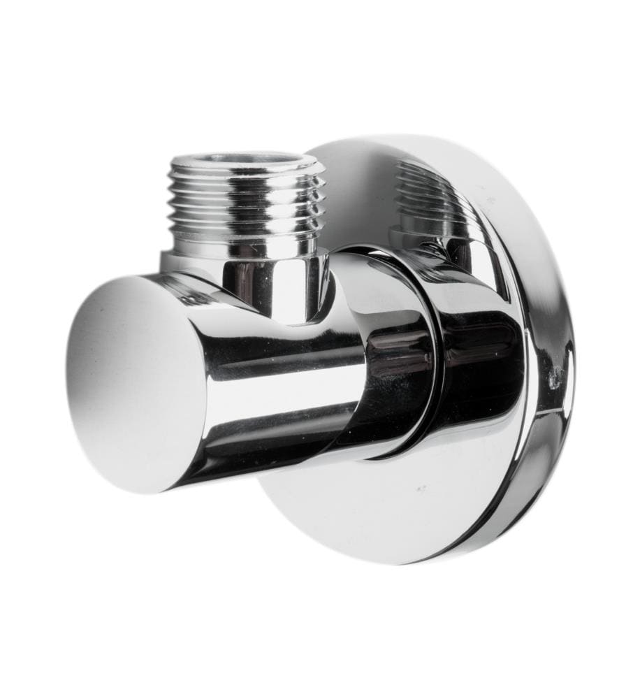 ALFI Polished Chrome 8-in Shower Faucet Bar System with 2-way Diverter ...