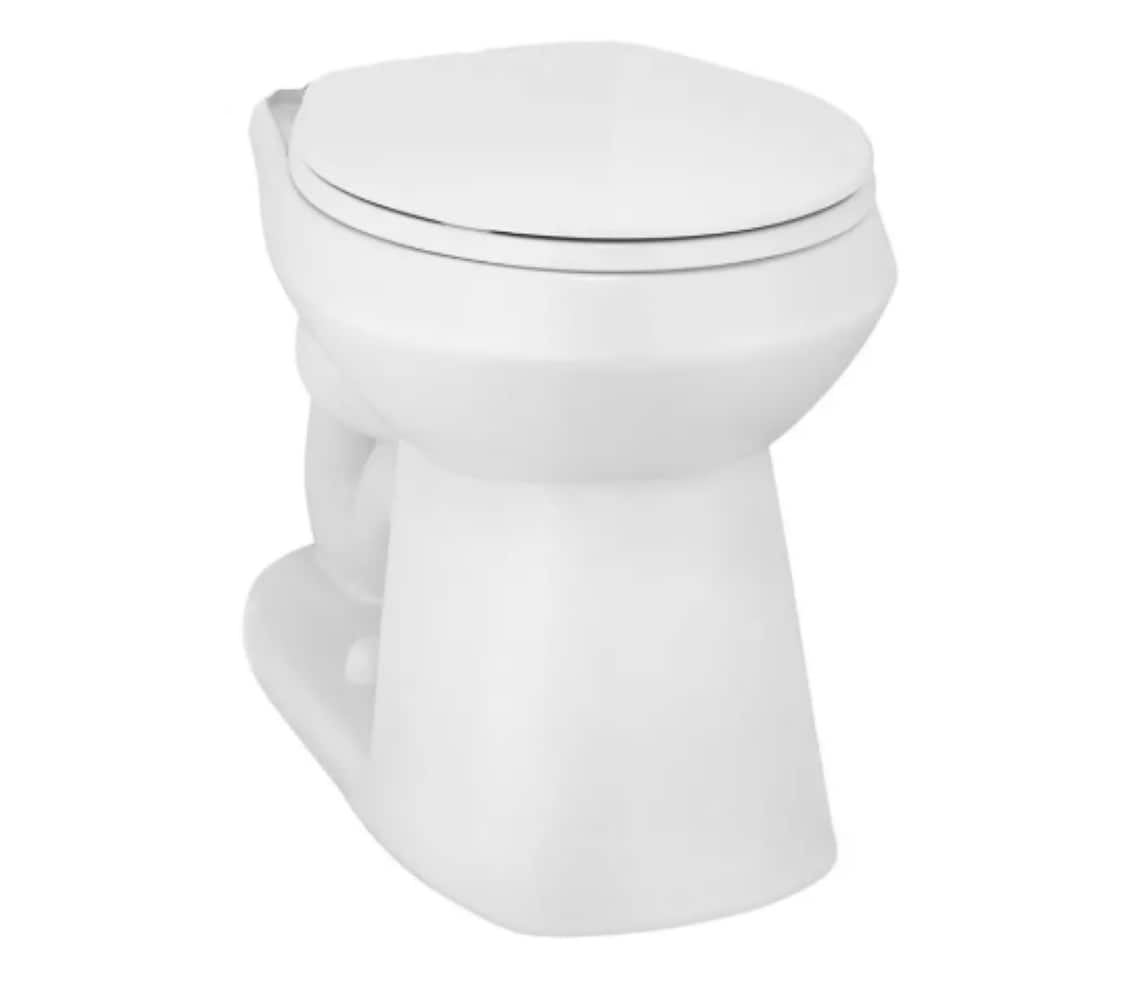 Niagara 33.0201.01 Sabre White Elongated Chair height Toilet Bowl 12-in Rough-In
