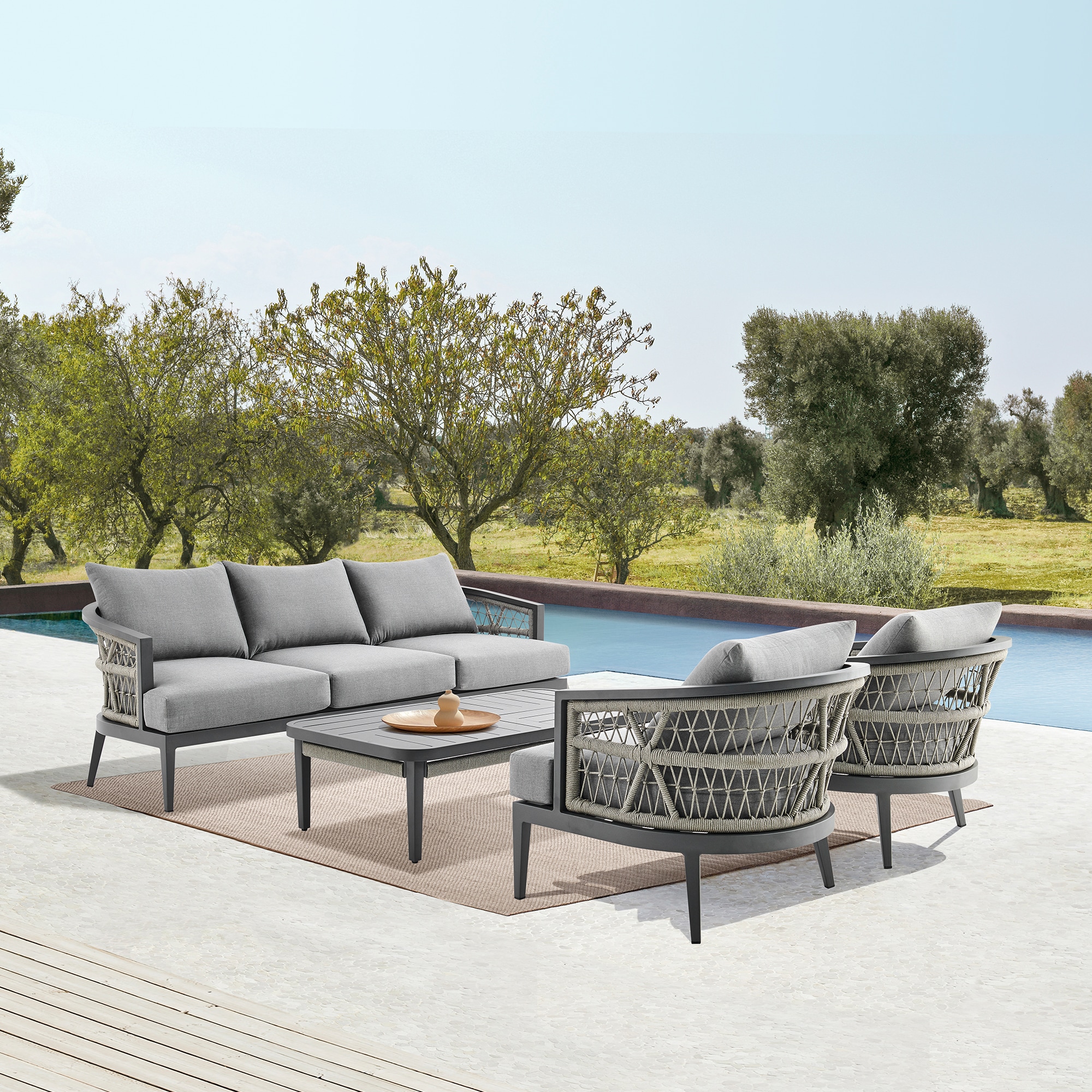 Armen Living SETODZE4GRY Patio-Conversation-Sets - View #11