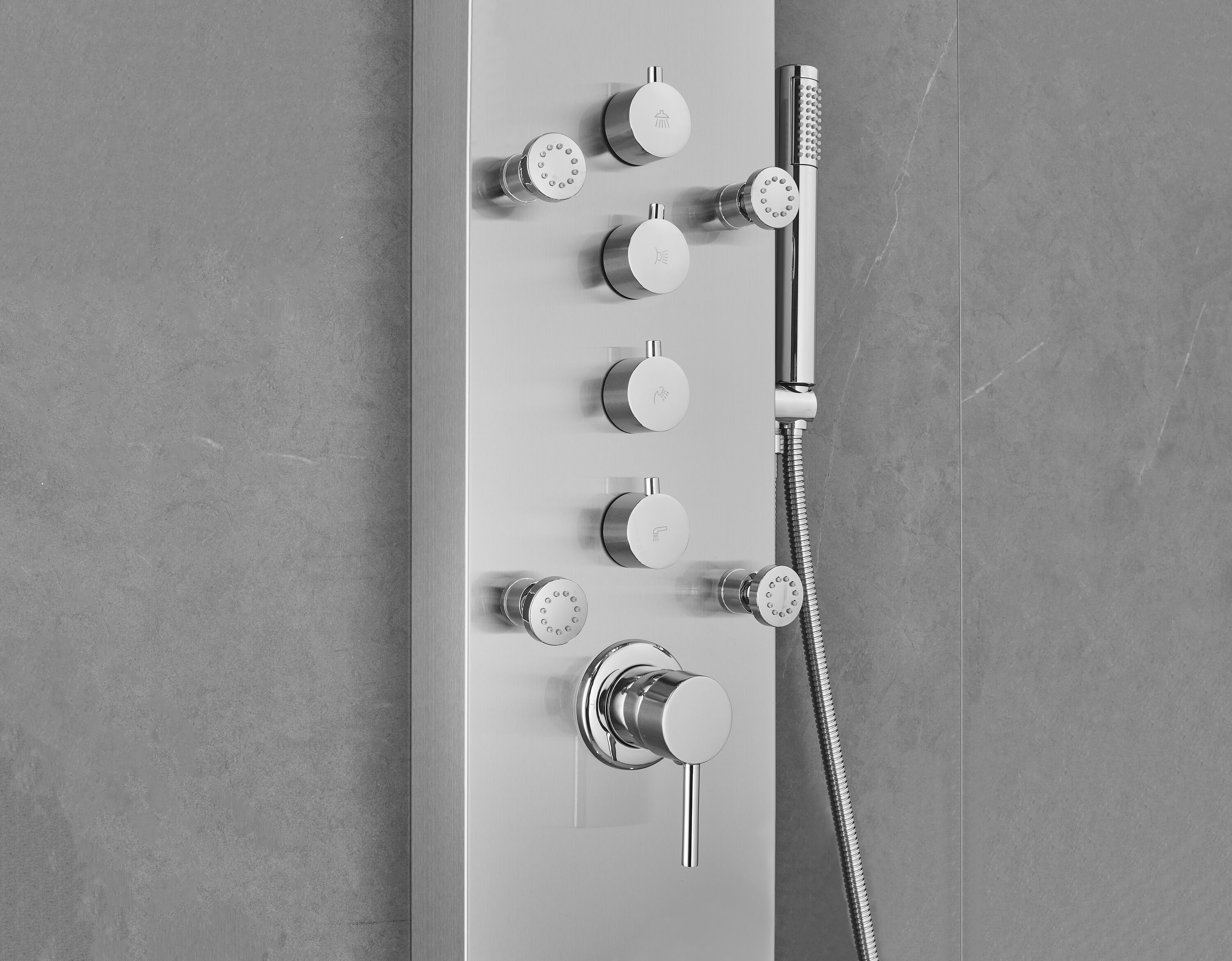 AKDY SP0056 Showerhead-Bar-Panels - View #7