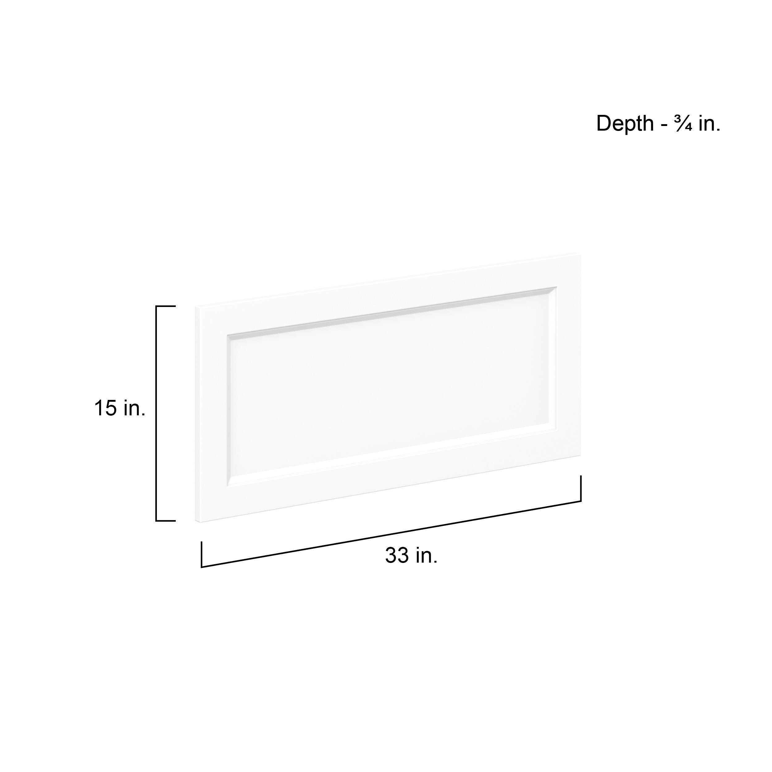 Hugo&Borg DSDF3315-RI Kitchen-Cabinet-Doors - View #4