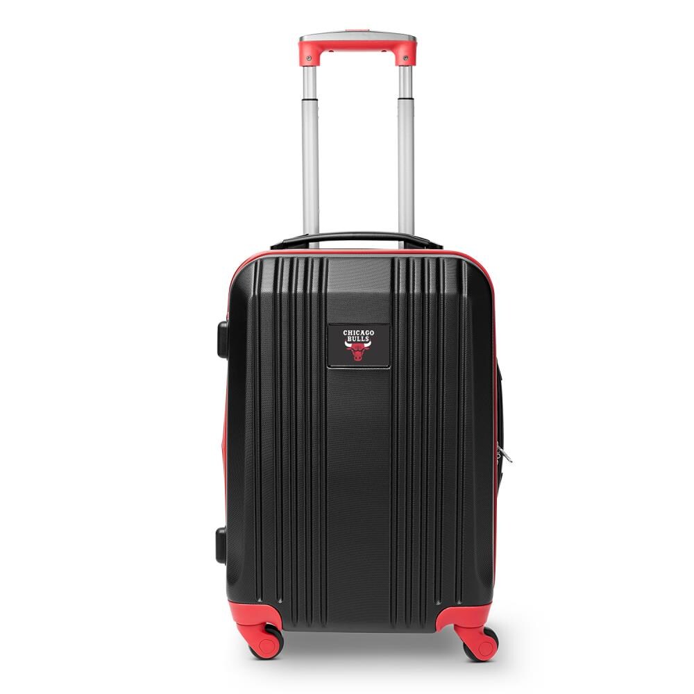 Mojo Licensing NBBUL208_RED NBA Chicago Bulls 23.25 x 15.5 x 9.75 Black Polycarbonate Hardshell Carry-on Bag (1-Bag)