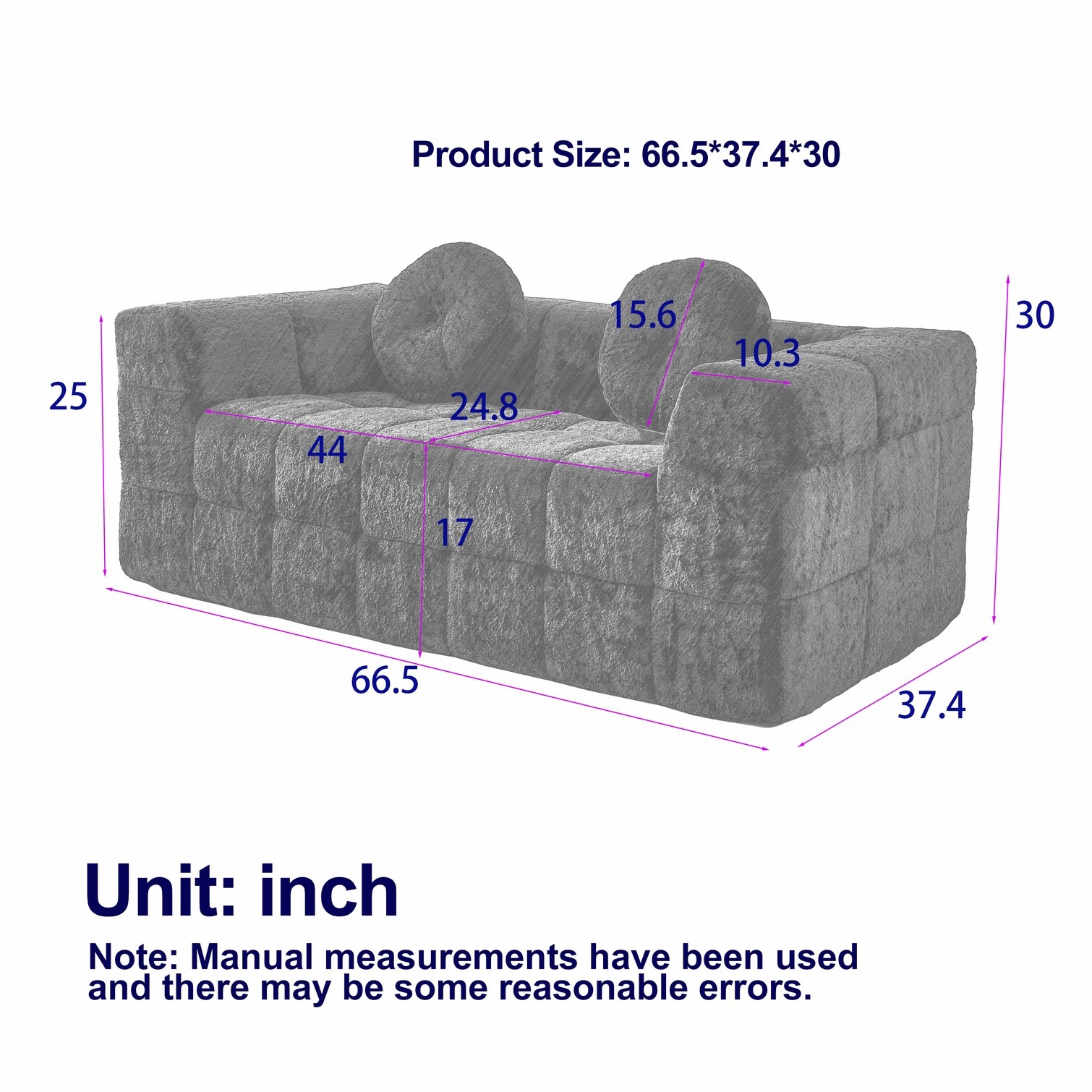FlowLuxe B9M5JIWSB6SP Sofas-Loveseats - View #6
