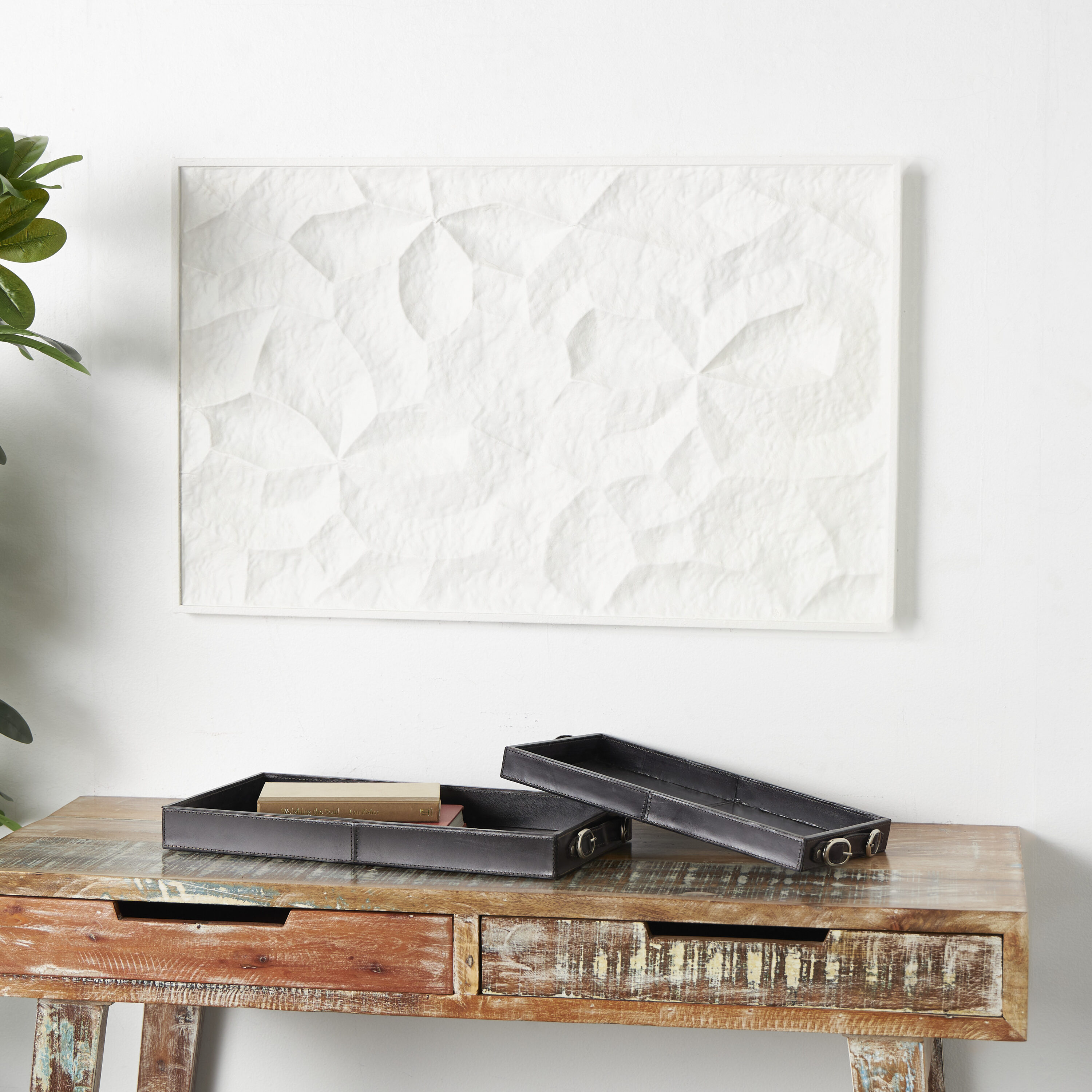 Grayson Lane 821901 23-Inches W x 36.4-Inches H Metal Abstract Abstract Wall sculpture