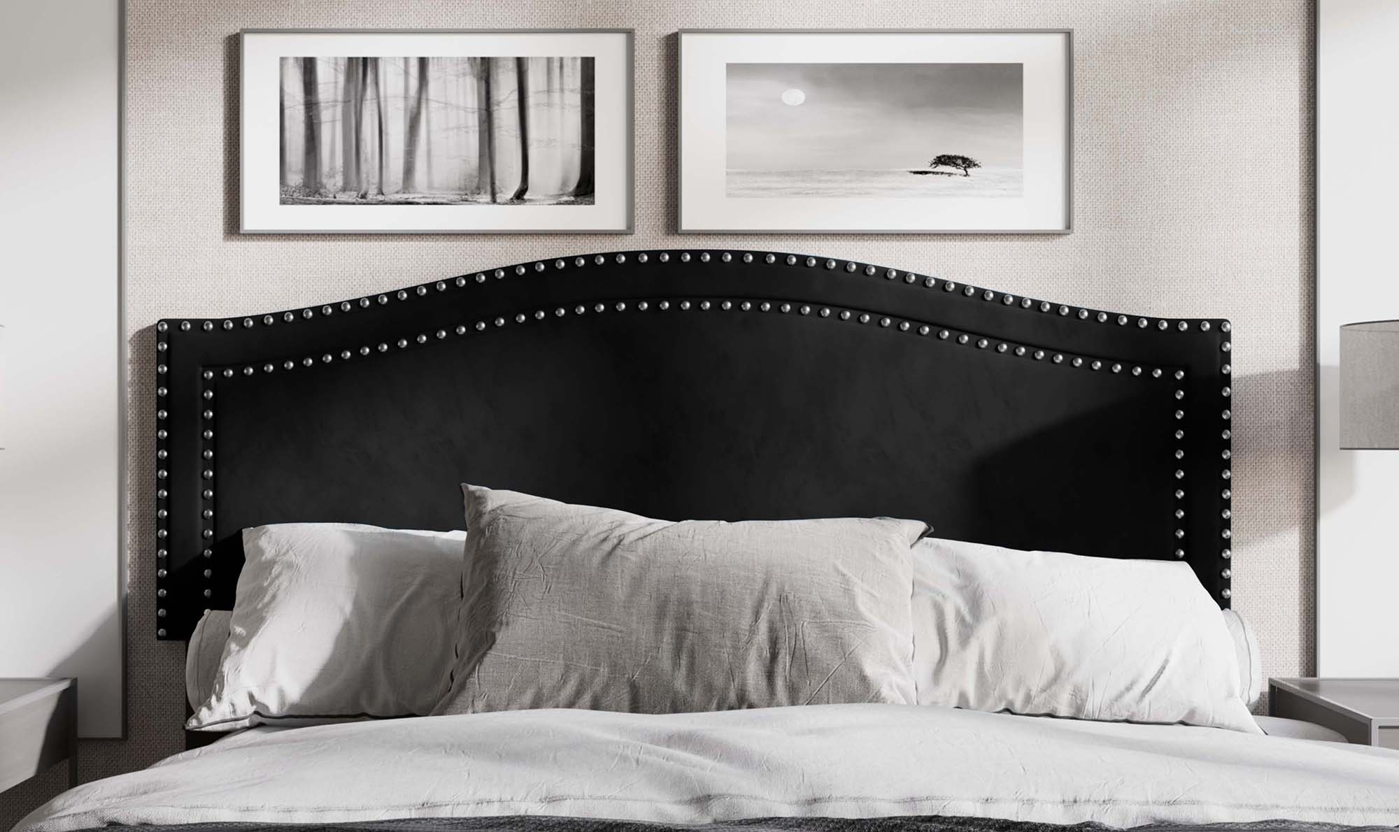 CasePiece C8374FUHB-BK-VV Upholstered-Headboards - View #2
