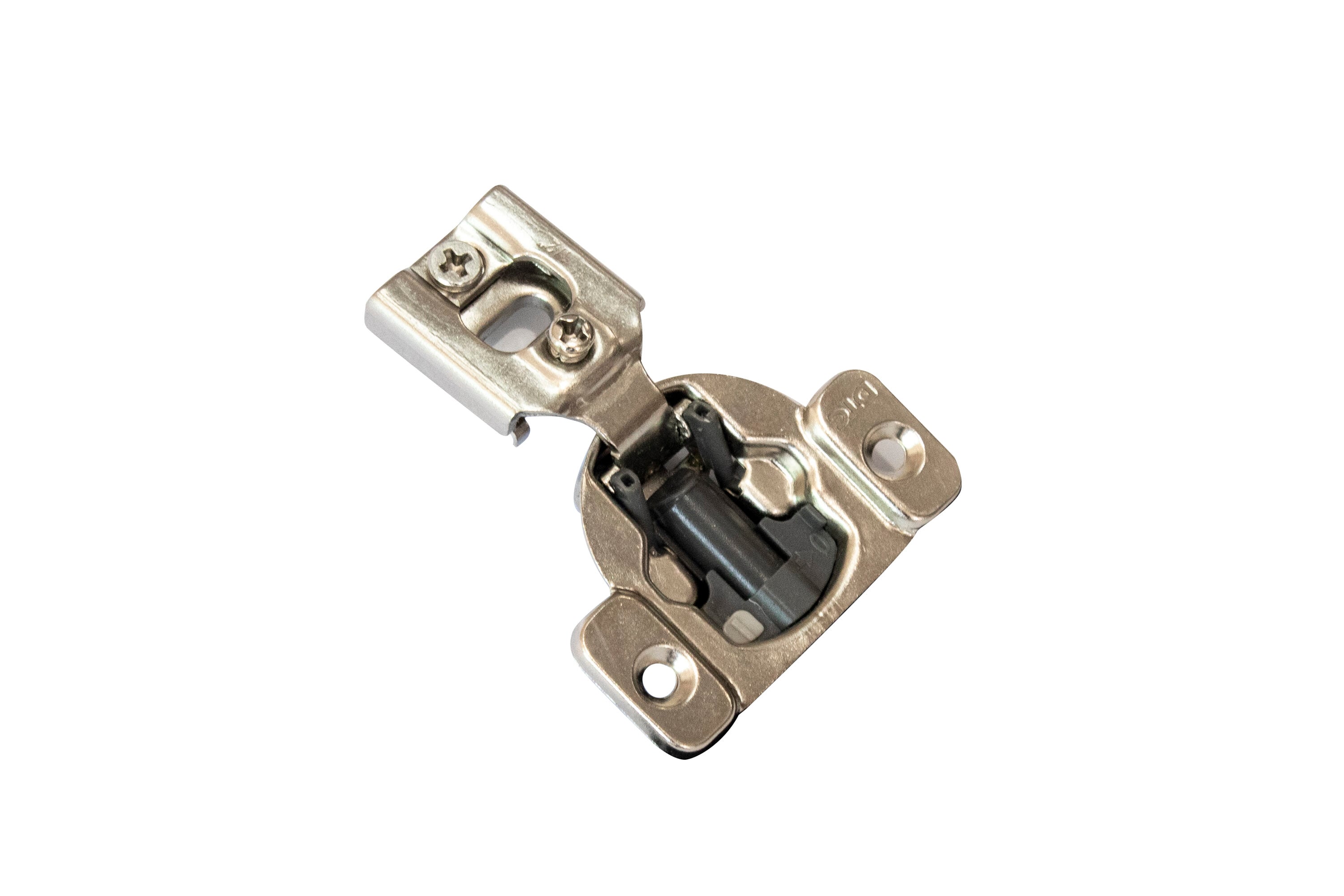 1/2 inch Overlay Soft Close Cabinet Hinge,105 Degree Cabinet Concealed  Hinges,3 Way Adjustable Concealed Face Frame Kitchen Cabinet Door  Hinges,Nickel