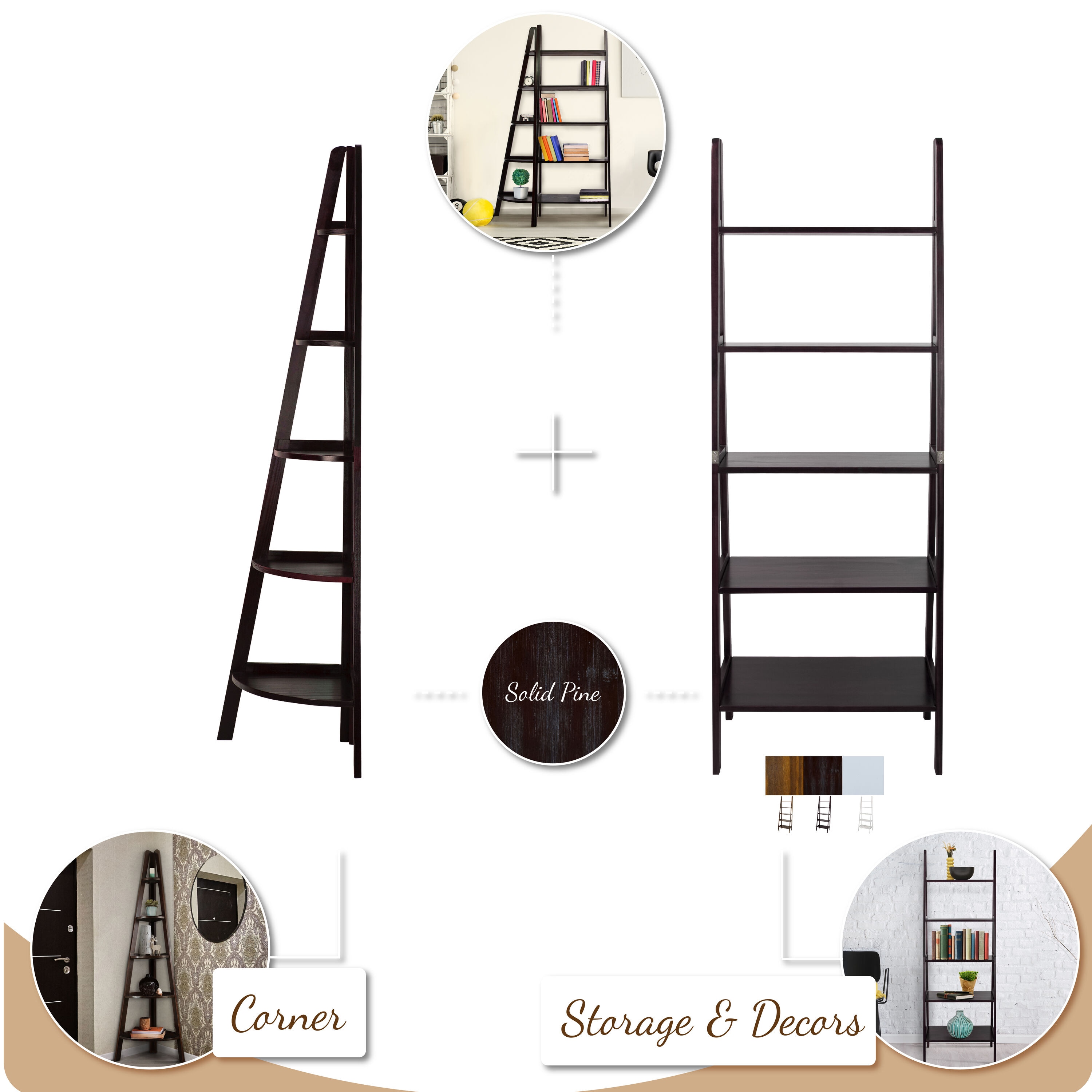 Casual Home 176-33 bookcases - View #18