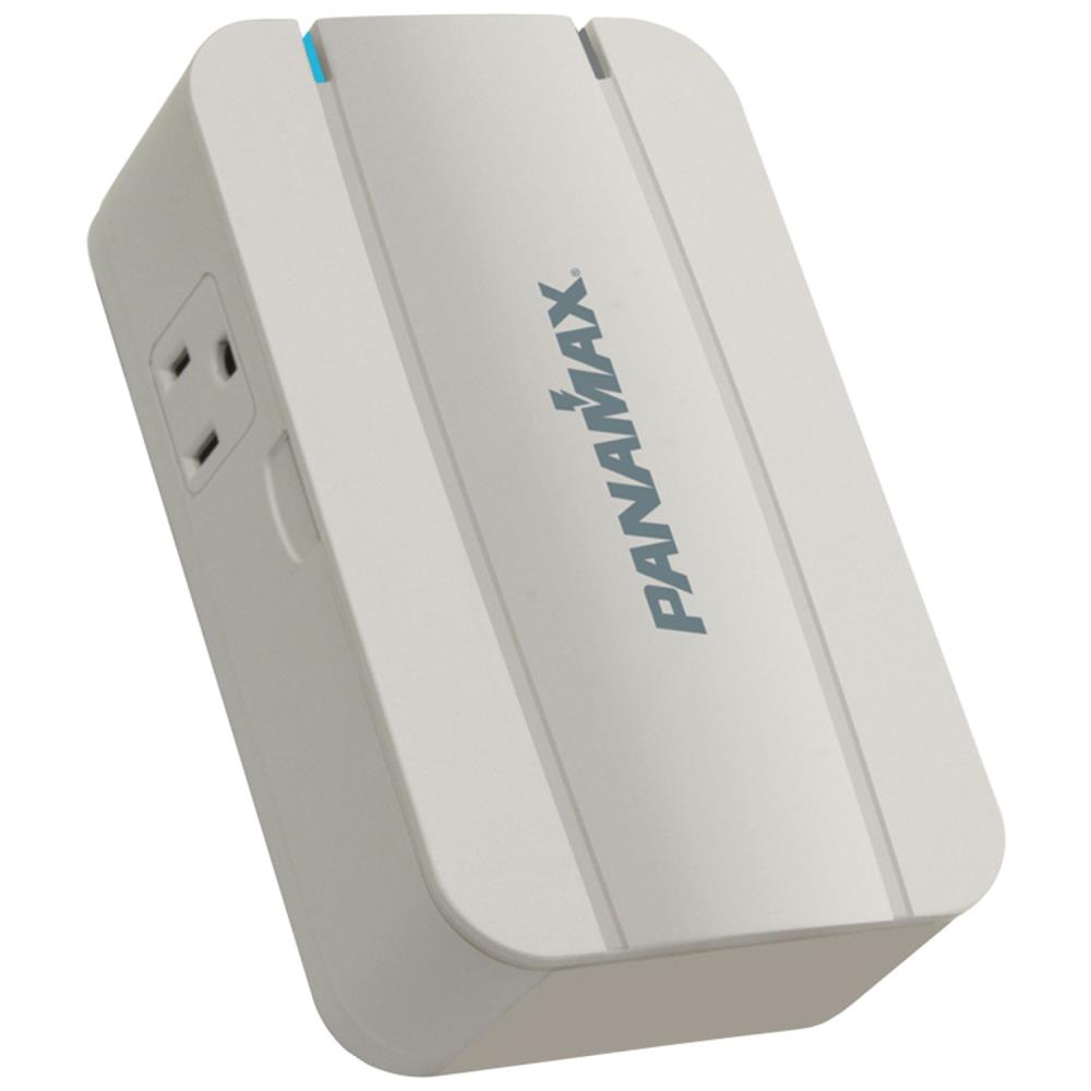 Panamax MD2 5-in 2 -Outlet 1350 Joules 1800 -Watts White Indoor Various receptacles Surge Protector
