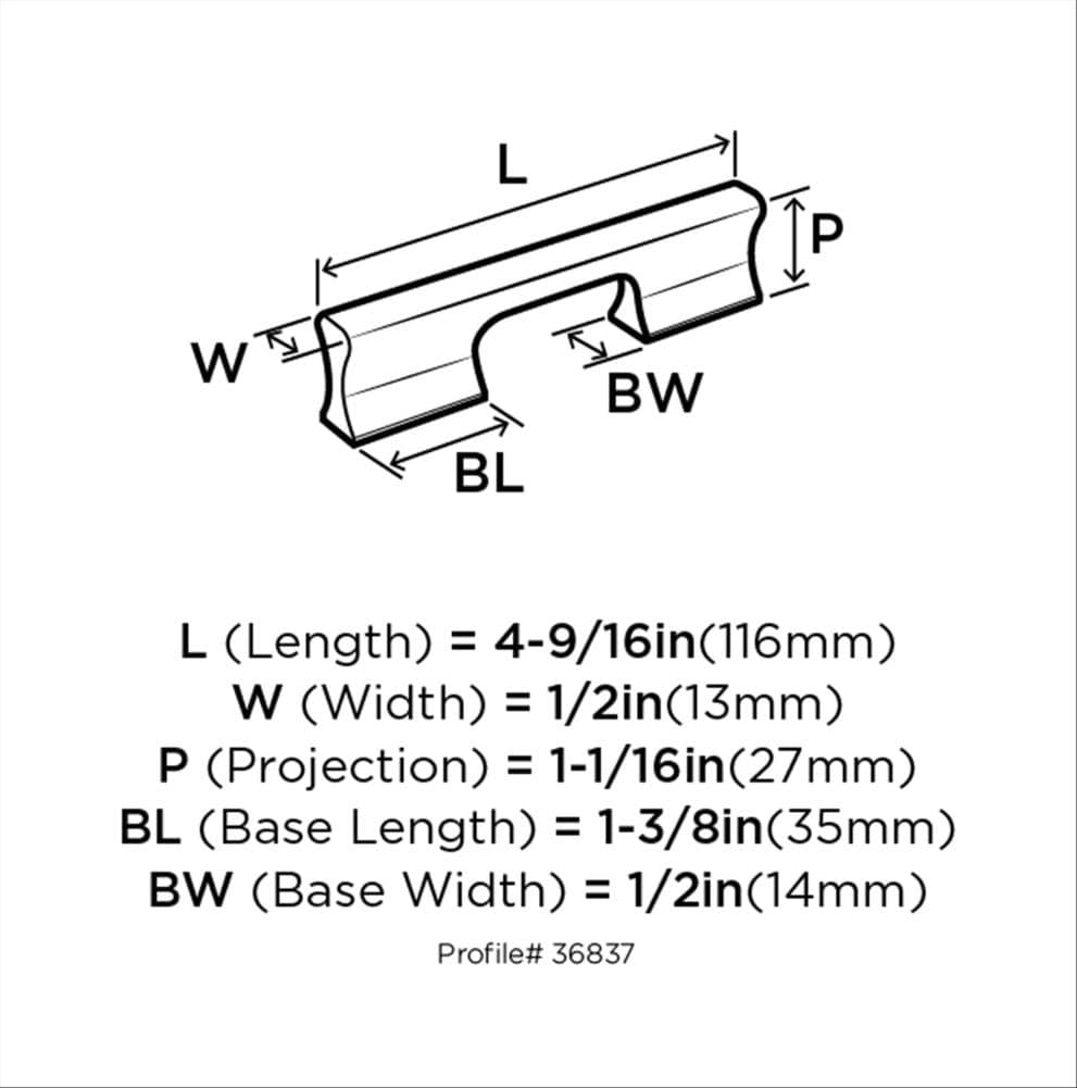 Amerock BP36837G10 Cabinet-Pulls - View #6