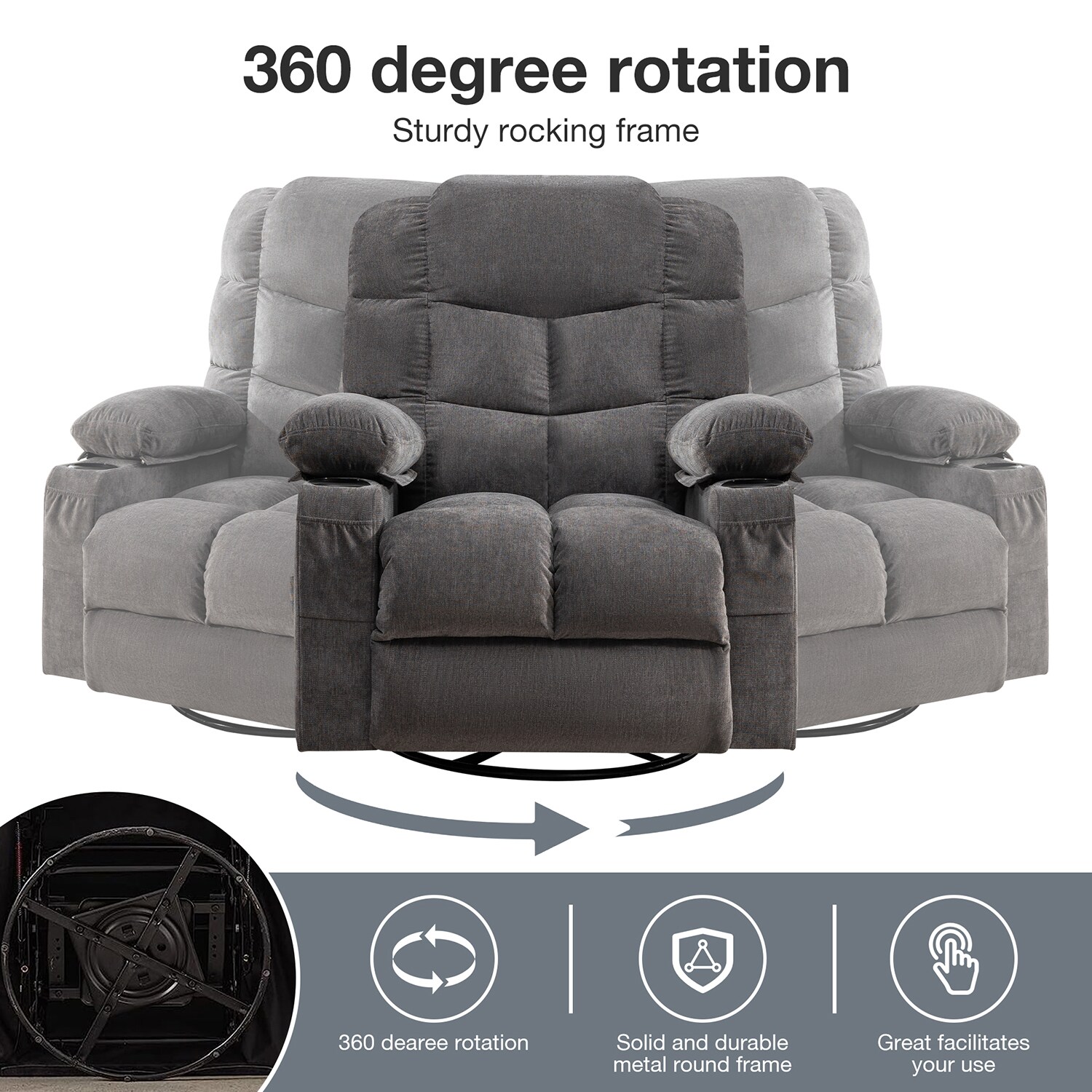GZMR GZ-81028AAE recliners - View #3