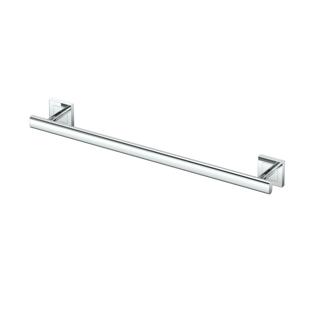 Gatco Parallel 18-in Chrome Wall Mount Single Towel Bar in the Towel ...