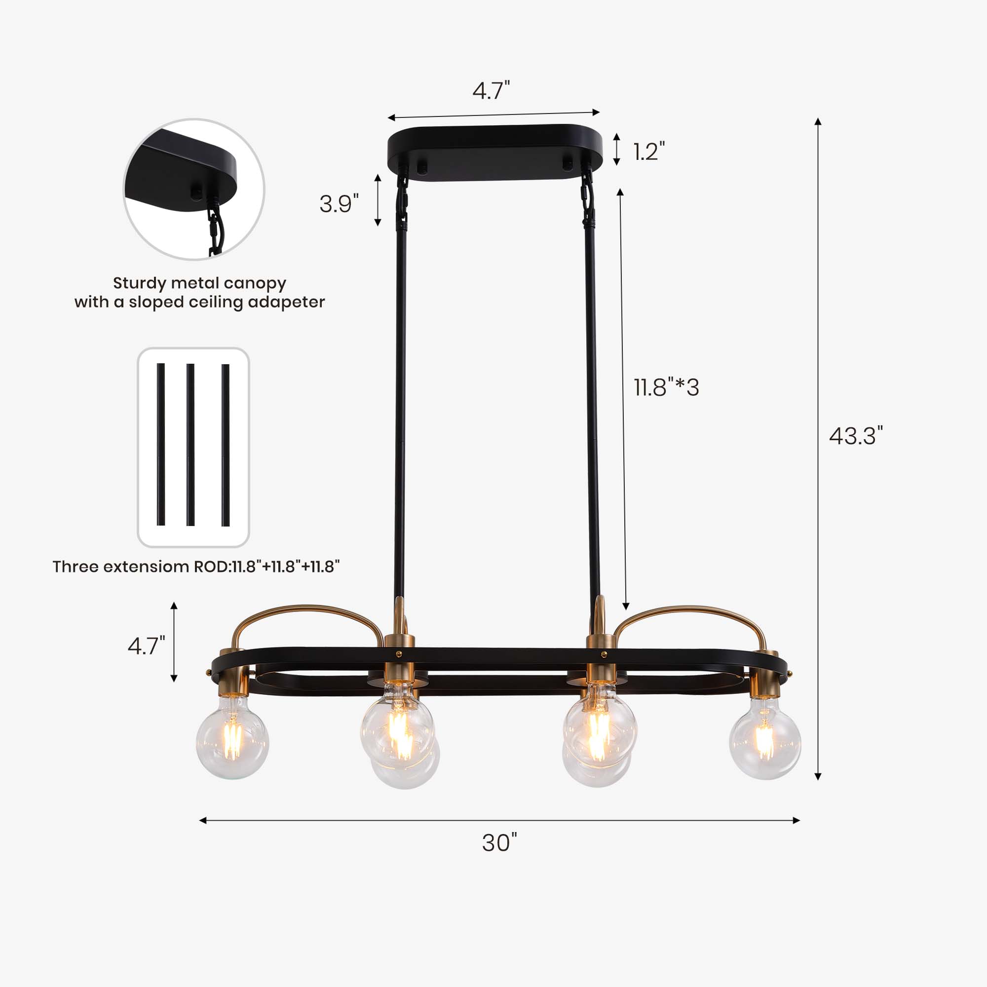 Antoine DCLW033 Pendant-Lights - View #3