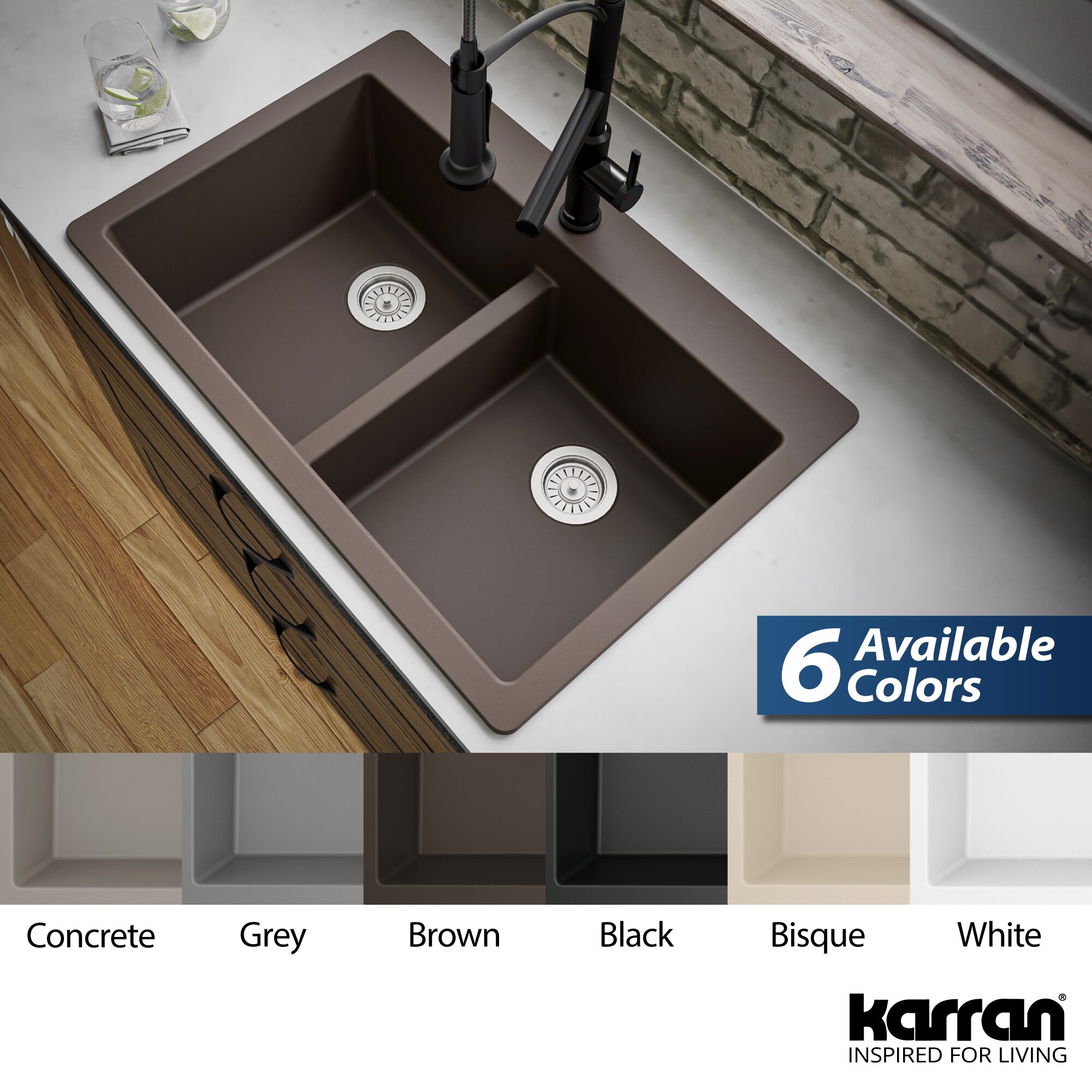 Karran QT-810-BR Kitchen-Sinks - View #10