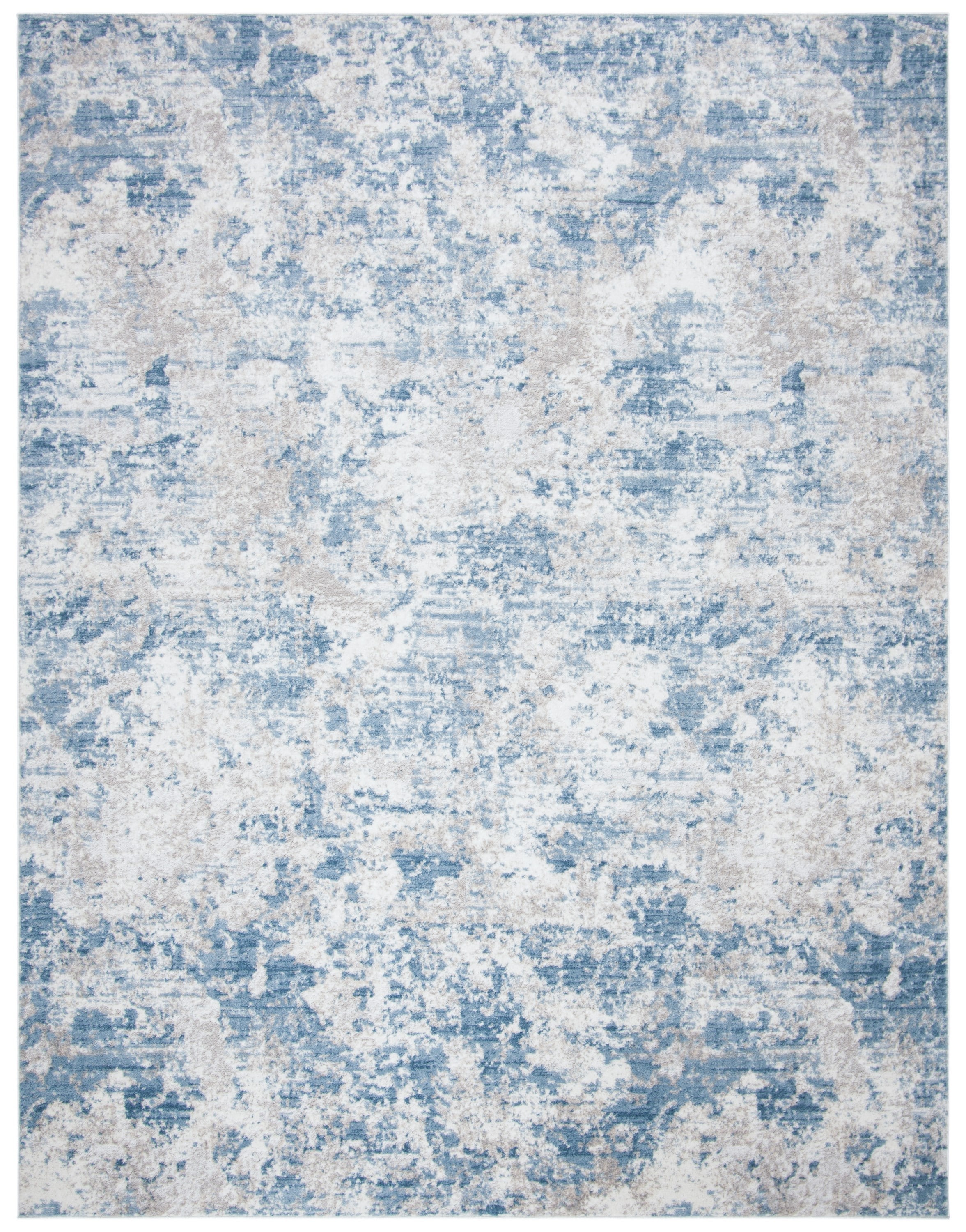 Blue Nile Mills Modern Stripe Abstract Indoor Area Rug, 5' x 8', Taupe, Gray