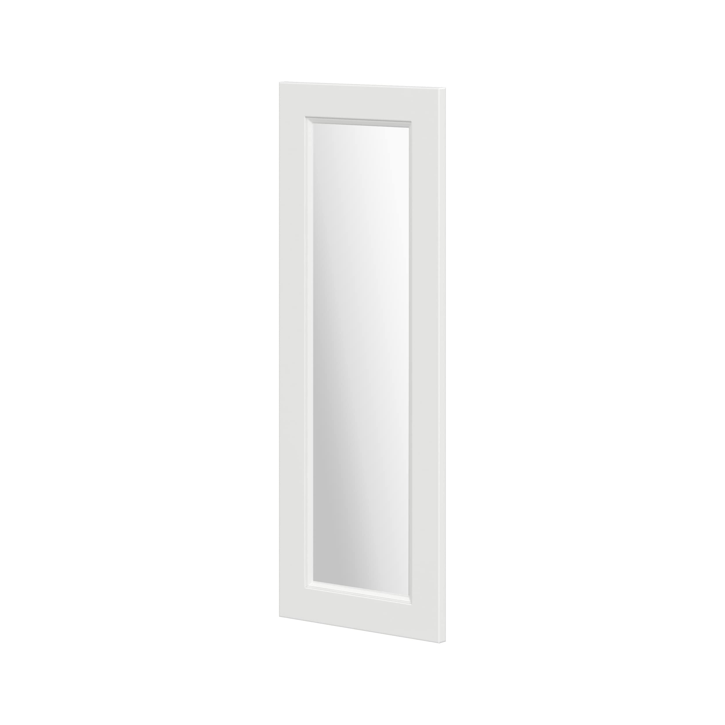 Hugo&Borg DSGDR1335-RI Riviera 13-in W x 35-in H Bright White Shaker Wall cabinet door (Fits 15-in wall box )